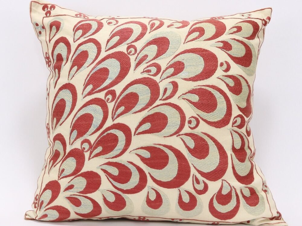 il_fullxfull.3376090528_fdz6 Floral Suzani Pillow Uzbek hand embroidery Suzani Throw Pillow, Suzani Cushion Cover, Suzani Pillow, Boho cushion, Silk Designer Pillow