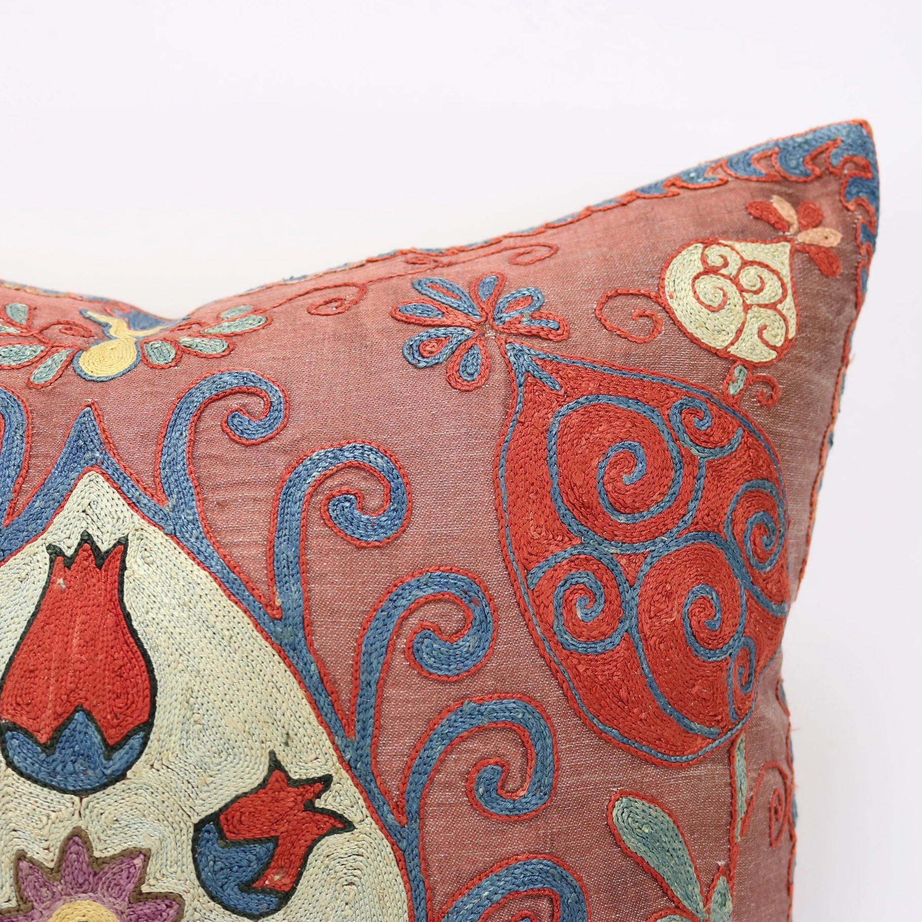 il_fullxfull.3613142328_aqmz Suzani Pillow Uzbek Embroidery,Suzani Throw Pillow, Suzani Cushion Cover,Suzani Pillow Cover,Hand Embroidery Suzani Pillow,Best Sale