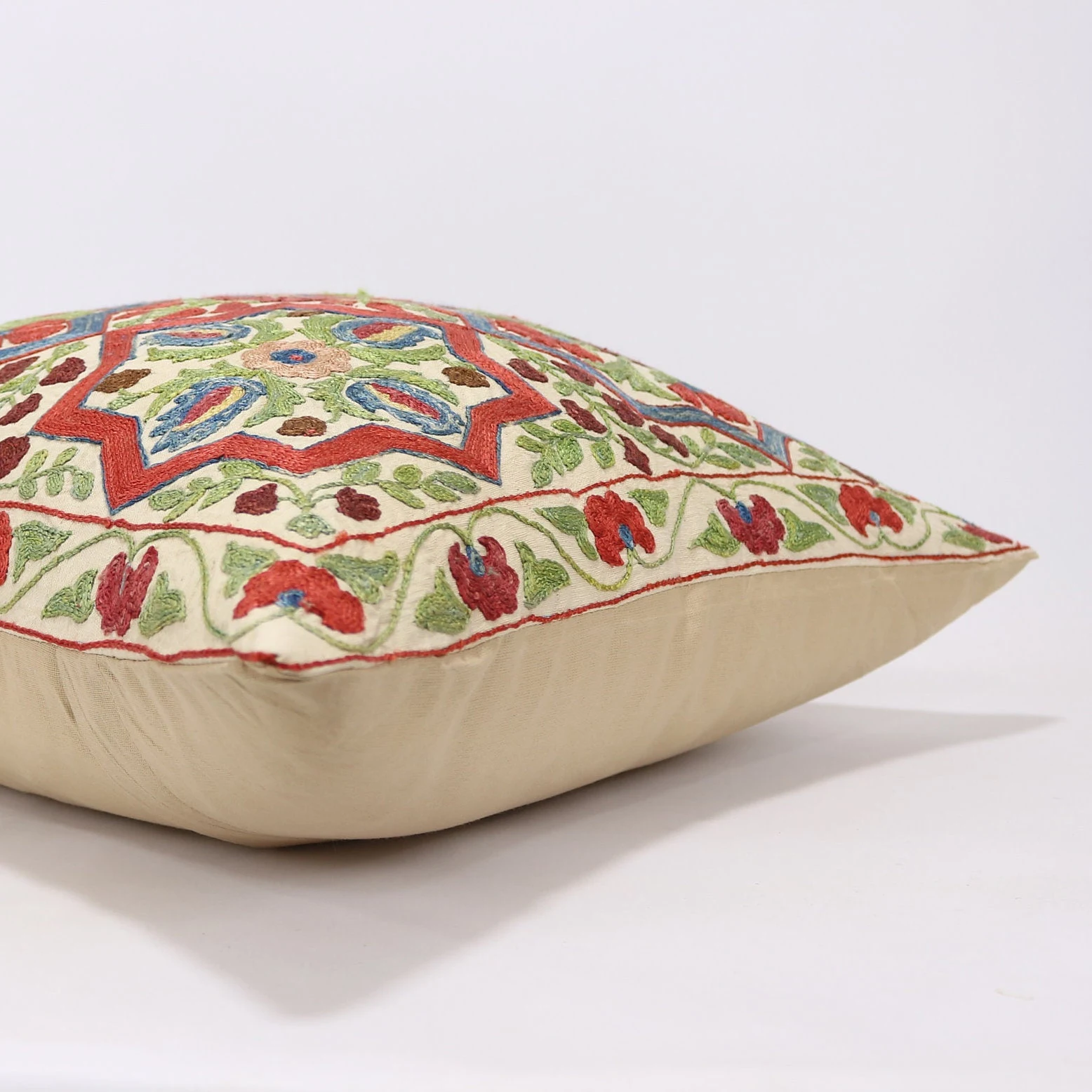 Suzani Pillow Uzbek hand embroidery Suzani Throw Pillow, Suzani Cushion Cover Suzani Pillow Cover Hand Embroidery Pillow Best Sale