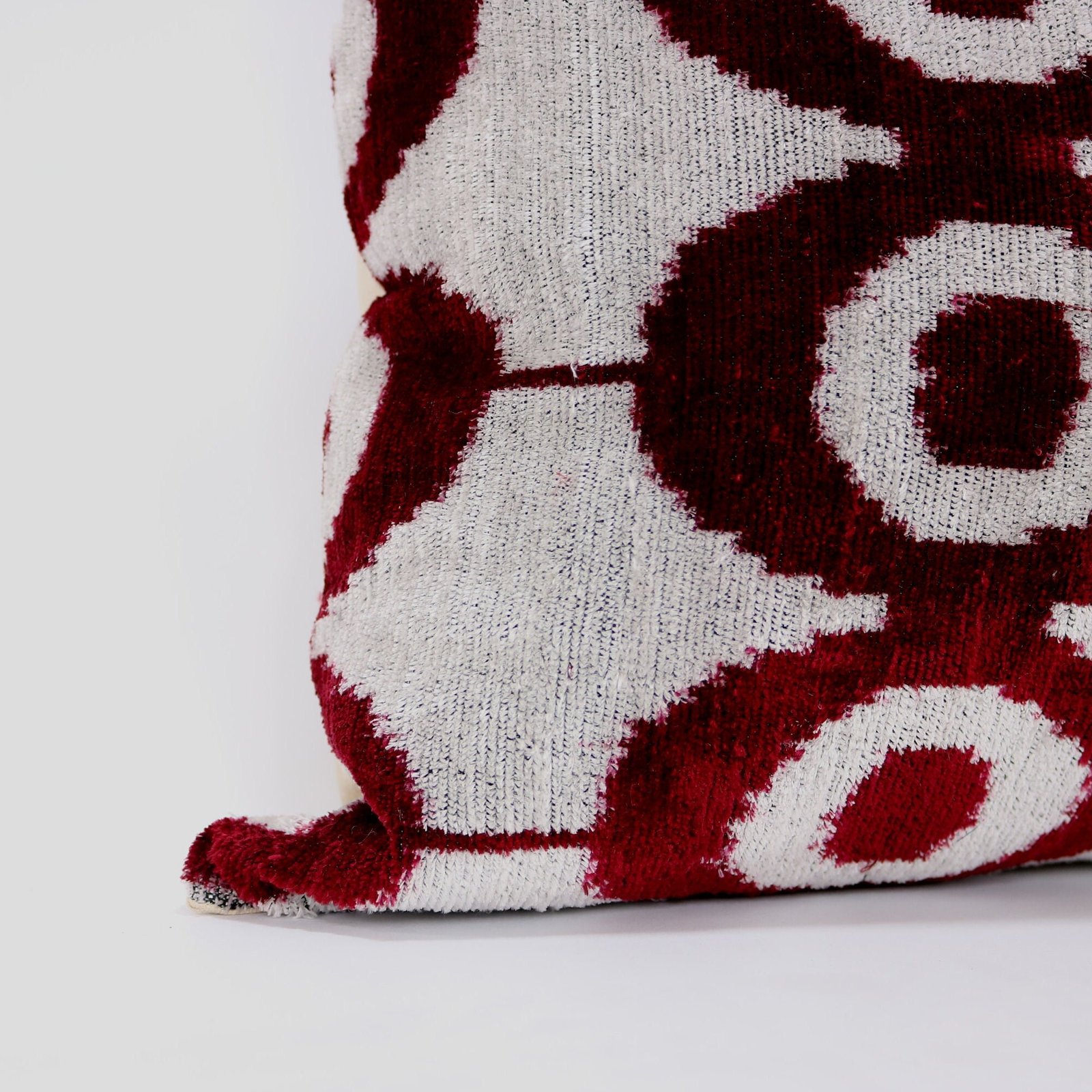 Velvet ikat pillow, Velvet Ikat cushion, Pillow cover, Decorative pillow, Handmade pillow, Throw pillow, Velvet pillow, Home Decor Cushion