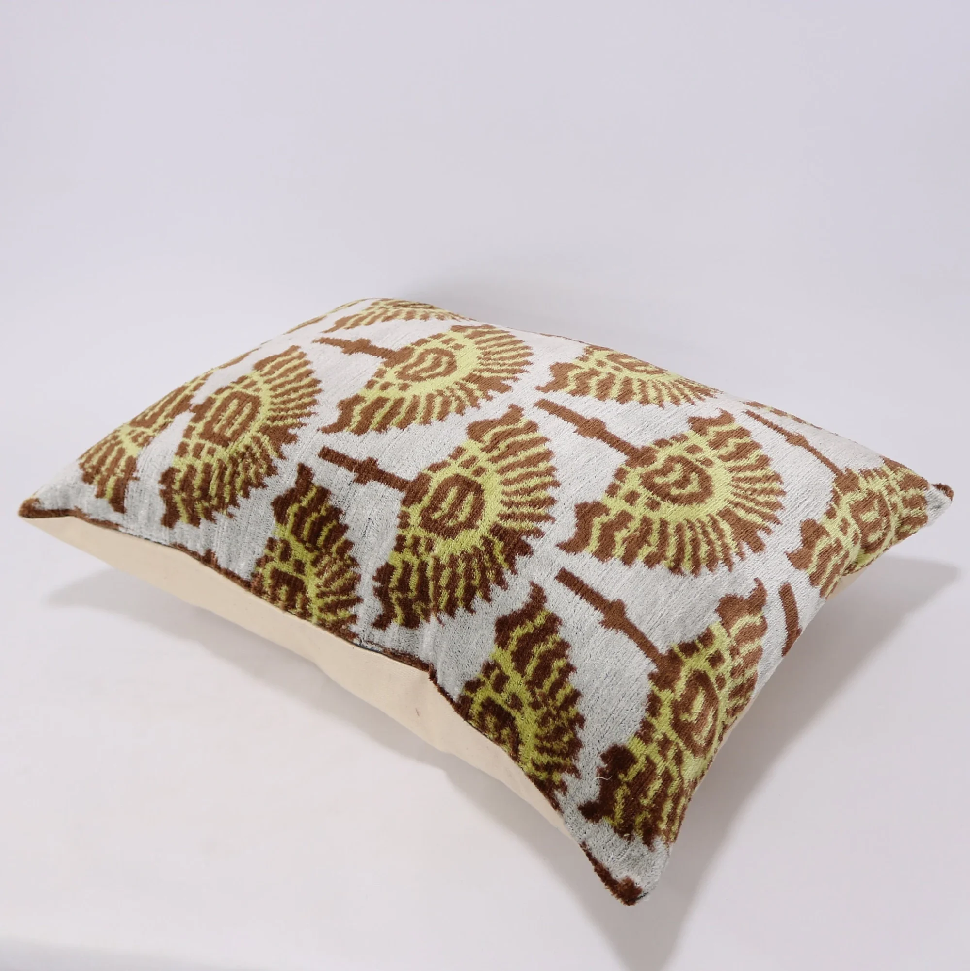 Velvet ikat pillow, Velvet Ikat cushion, Pillow cover, Decorative pillow, Handmade pillow, Throw pillow, Velvet pillow, Home Decor Cushion