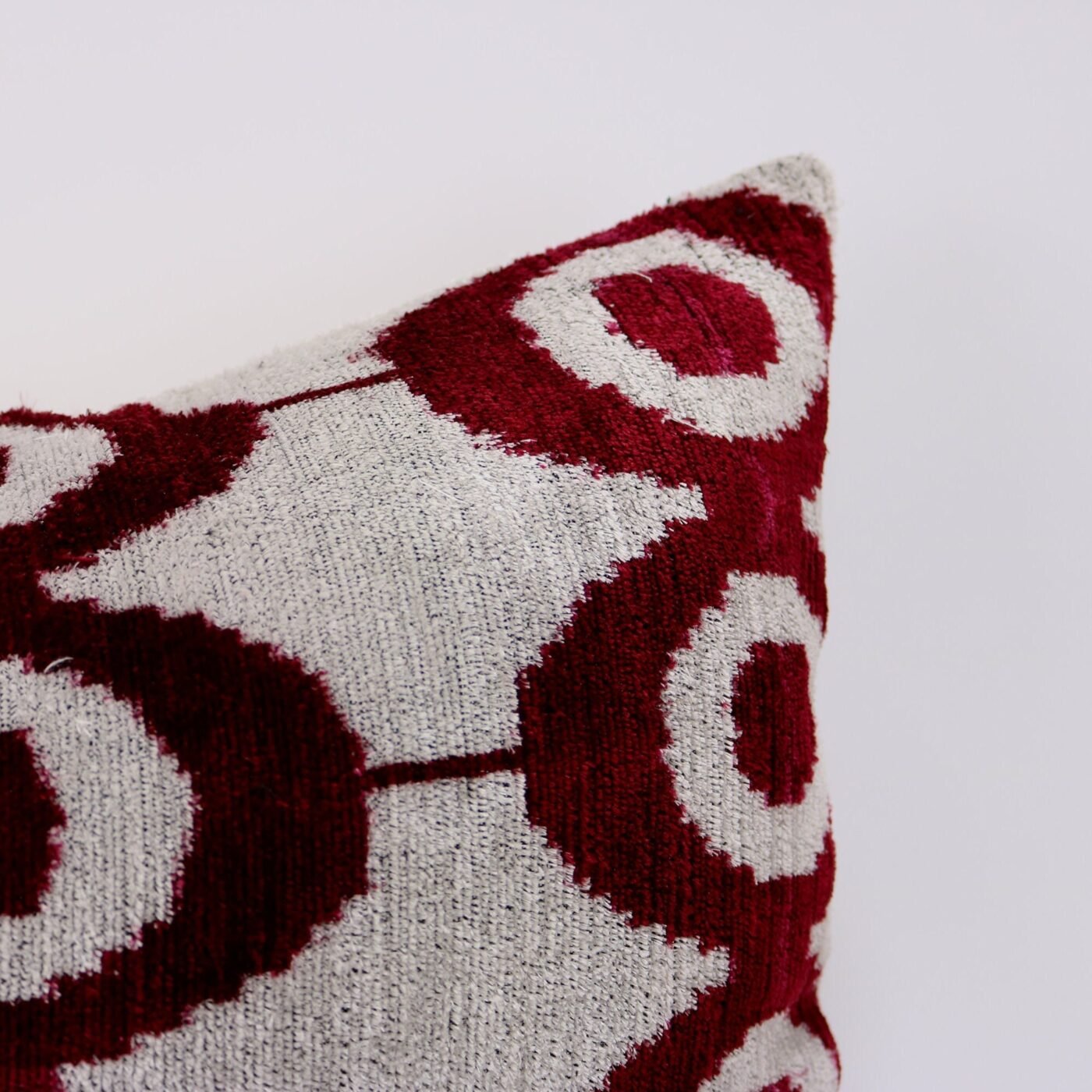 Velvet ikat pillow, Velvet Ikat cushion, Pillow cover, Decorative pillow, Handmade pillow, Throw pillow, Velvet pillow, Home Decor Cushion