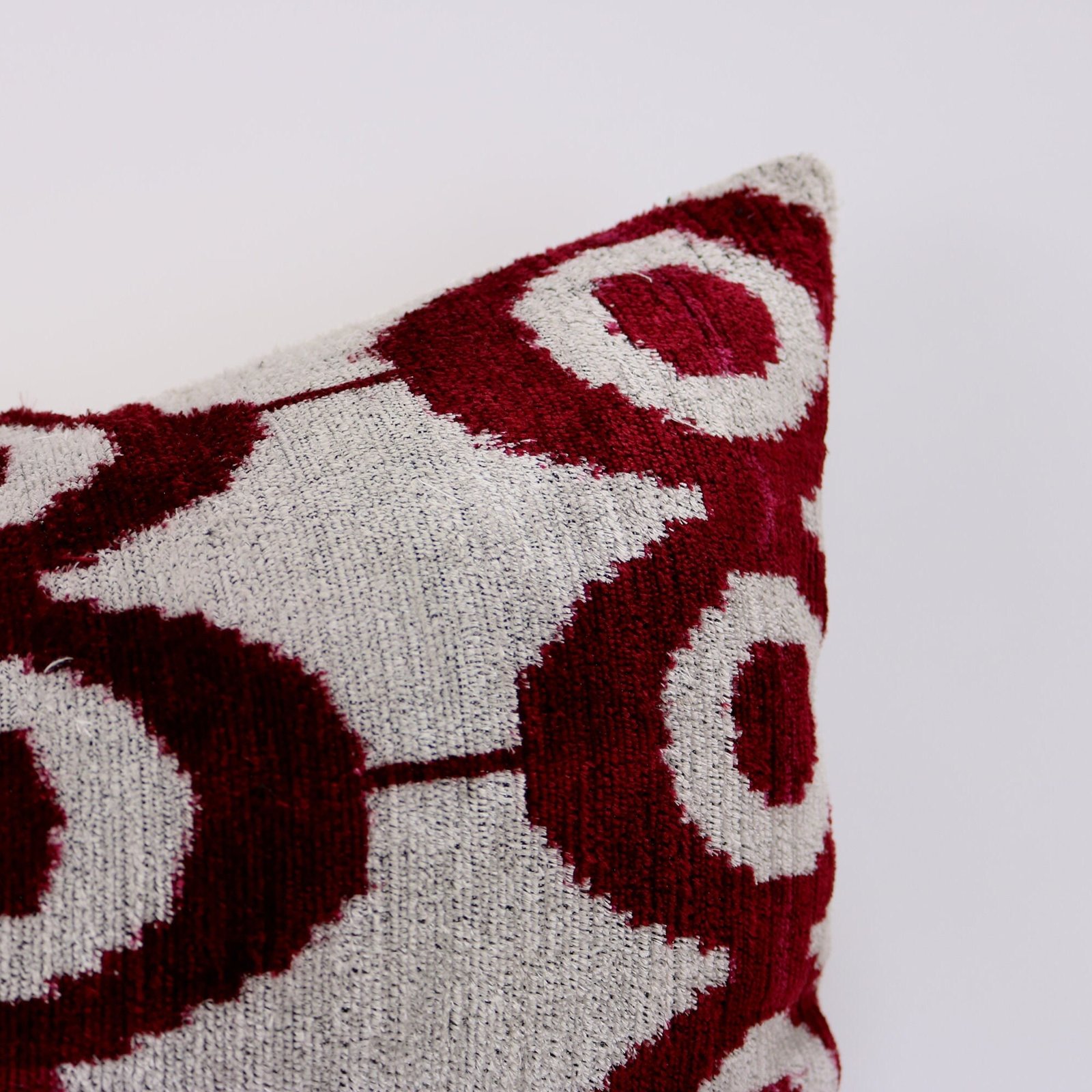 Velvet ikat pillow, Velvet Ikat cushion, Pillow cover, Decorative pillow, Handmade pillow, Throw pillow, Velvet pillow, Home Decor Cushion