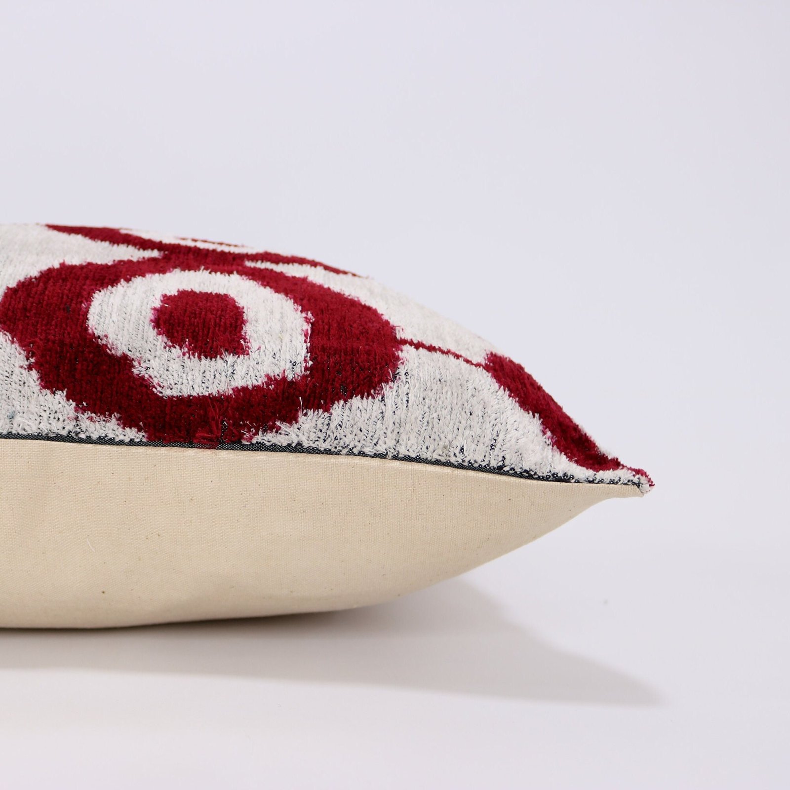 Velvet ikat pillow, Velvet Ikat cushion, Pillow cover, Decorative pillow, Handmade pillow, Throw pillow, Velvet pillow, Home Decor Cushion