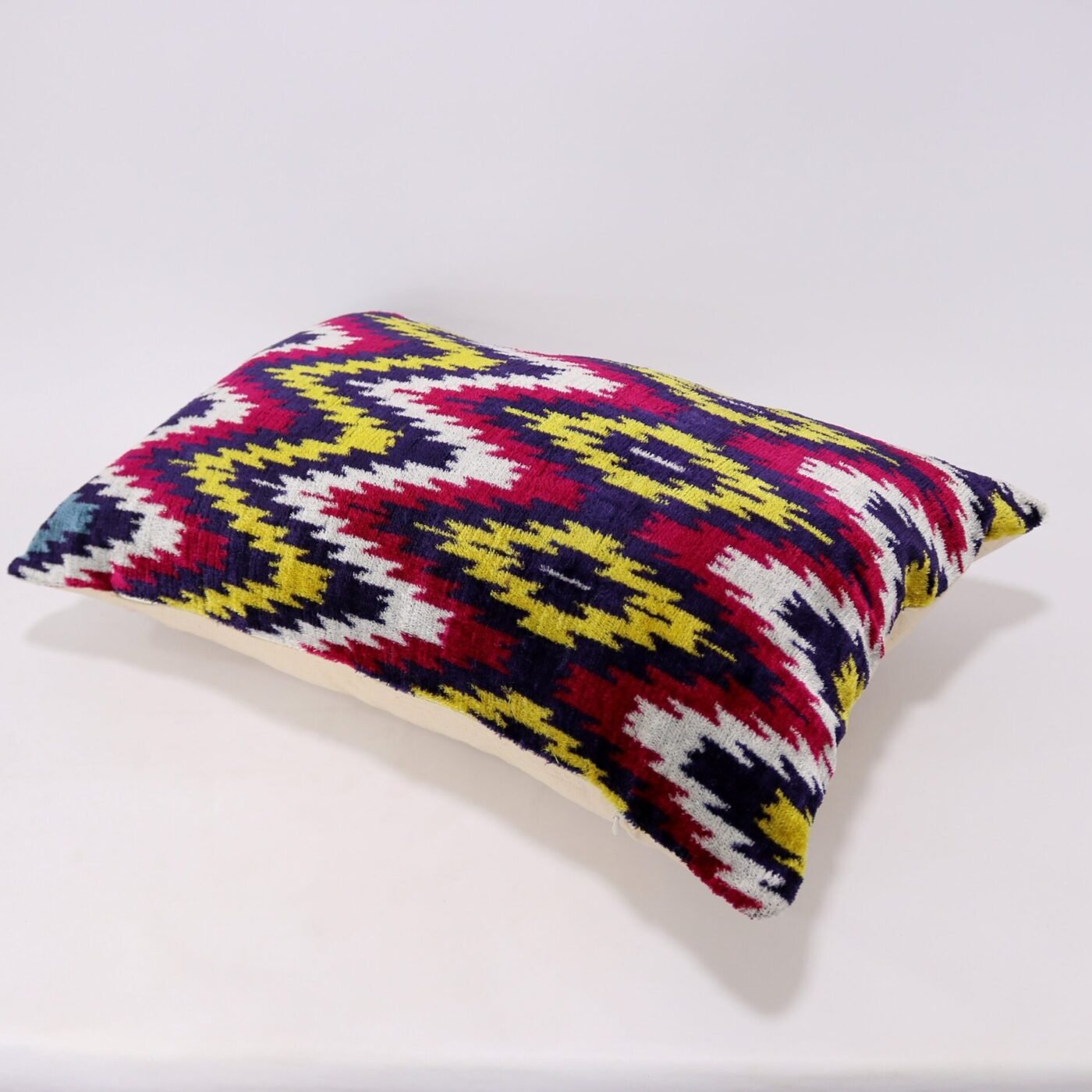 Velvet ikat pillow, Velvet Ikat cushion, Pillow cover, Decorative pillow, Handmade pillow, Throw pillow, Velvet pillow, Home Decor Cushion