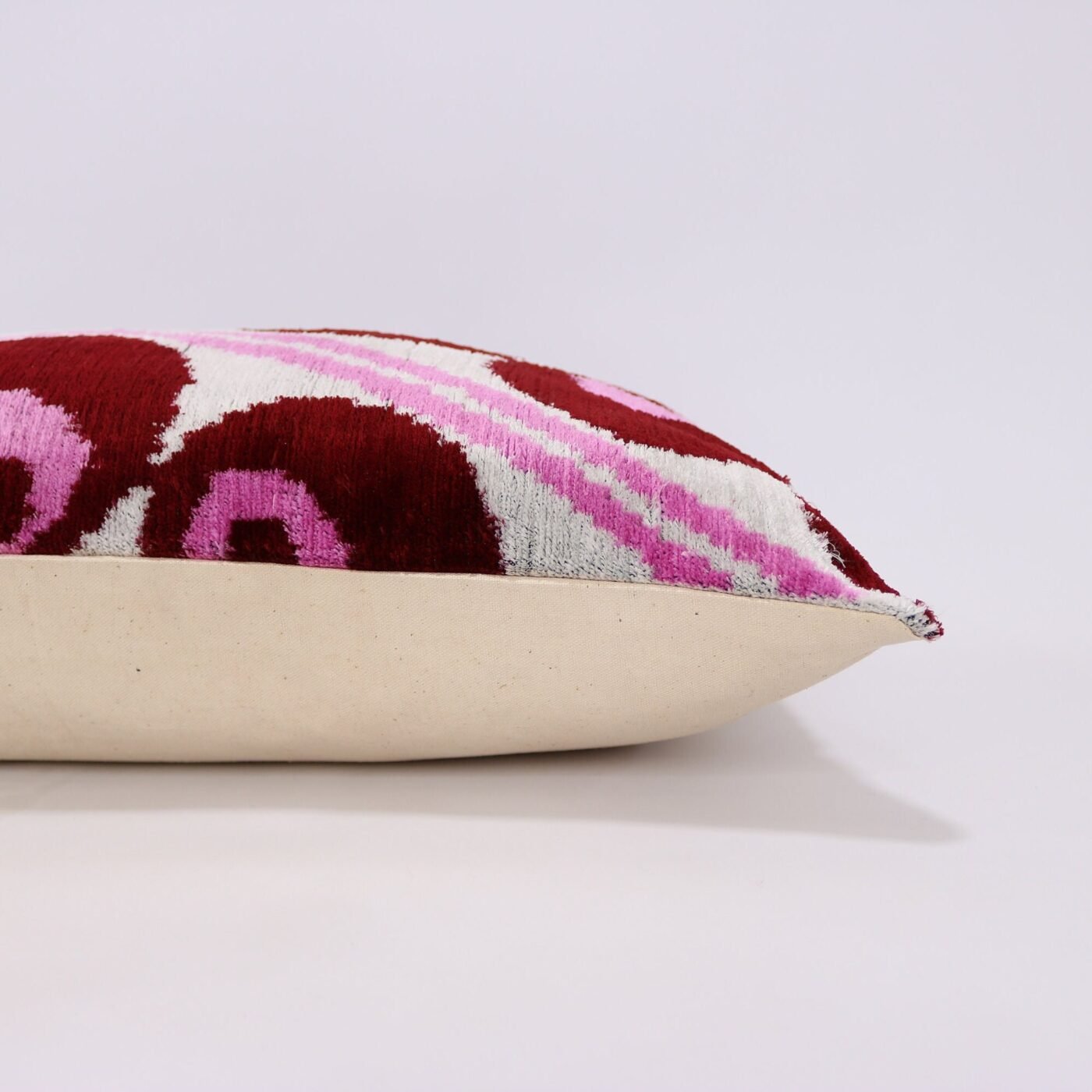 Velvet ikat pillow, Velvet Ikat cushion, Pillow cover, Decorative pillow, Handmade pillow, Throw pillow, Velvet pillow, Home Decor Cushion