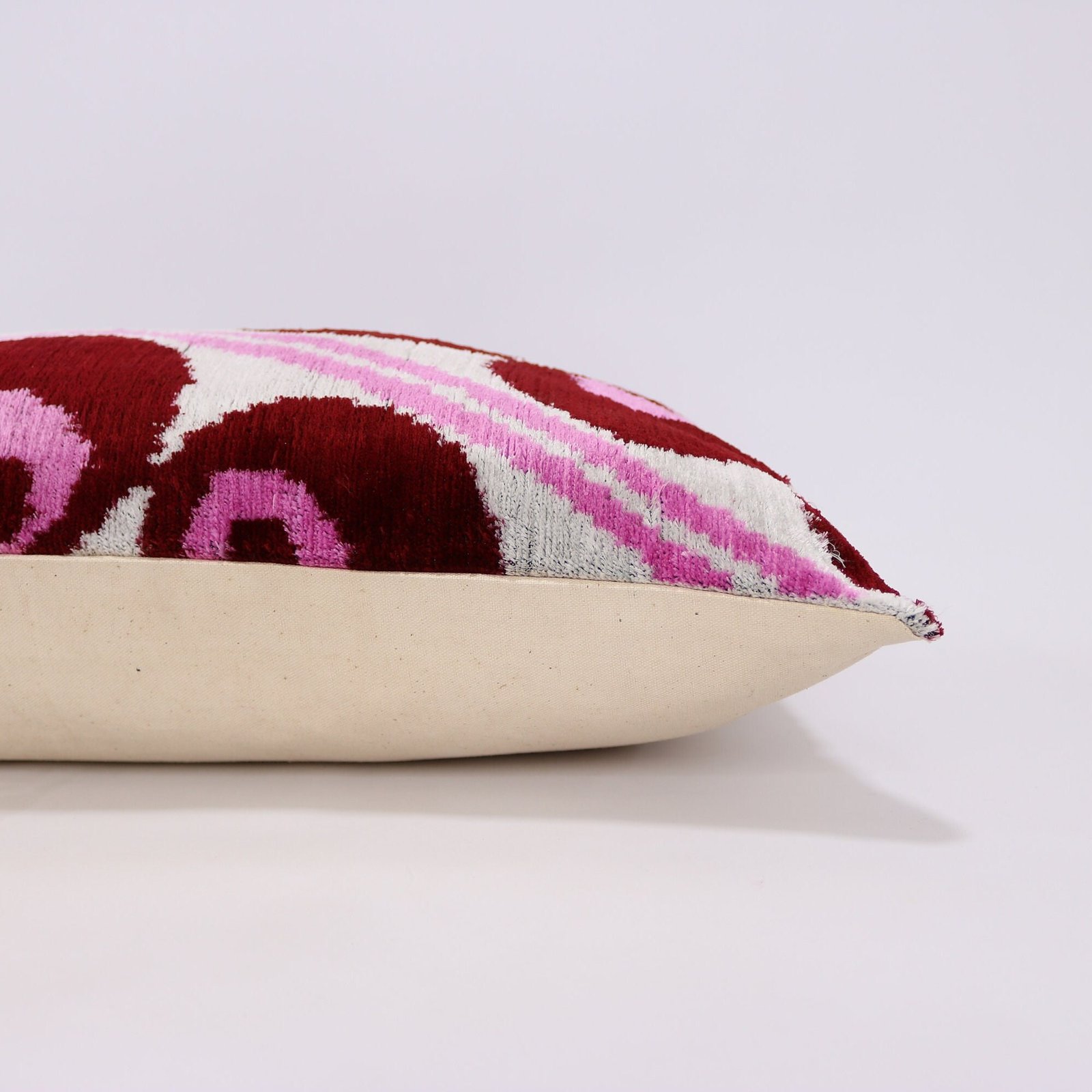 Velvet ikat pillow, Velvet Ikat cushion, Pillow cover, Decorative pillow, Handmade pillow, Throw pillow, Velvet pillow, Home Decor Cushion