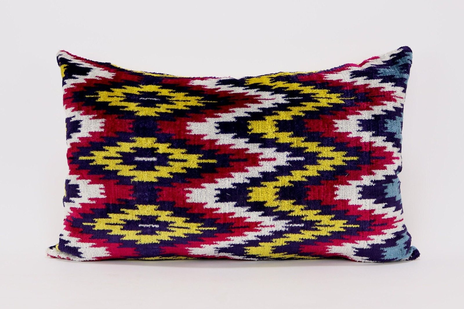 Velvet ikat pillow, Velvet Ikat cushion, Pillow cover, Decorative pillow, Handmade pillow, Throw pillow, Velvet pillow, Home Decor Cushion