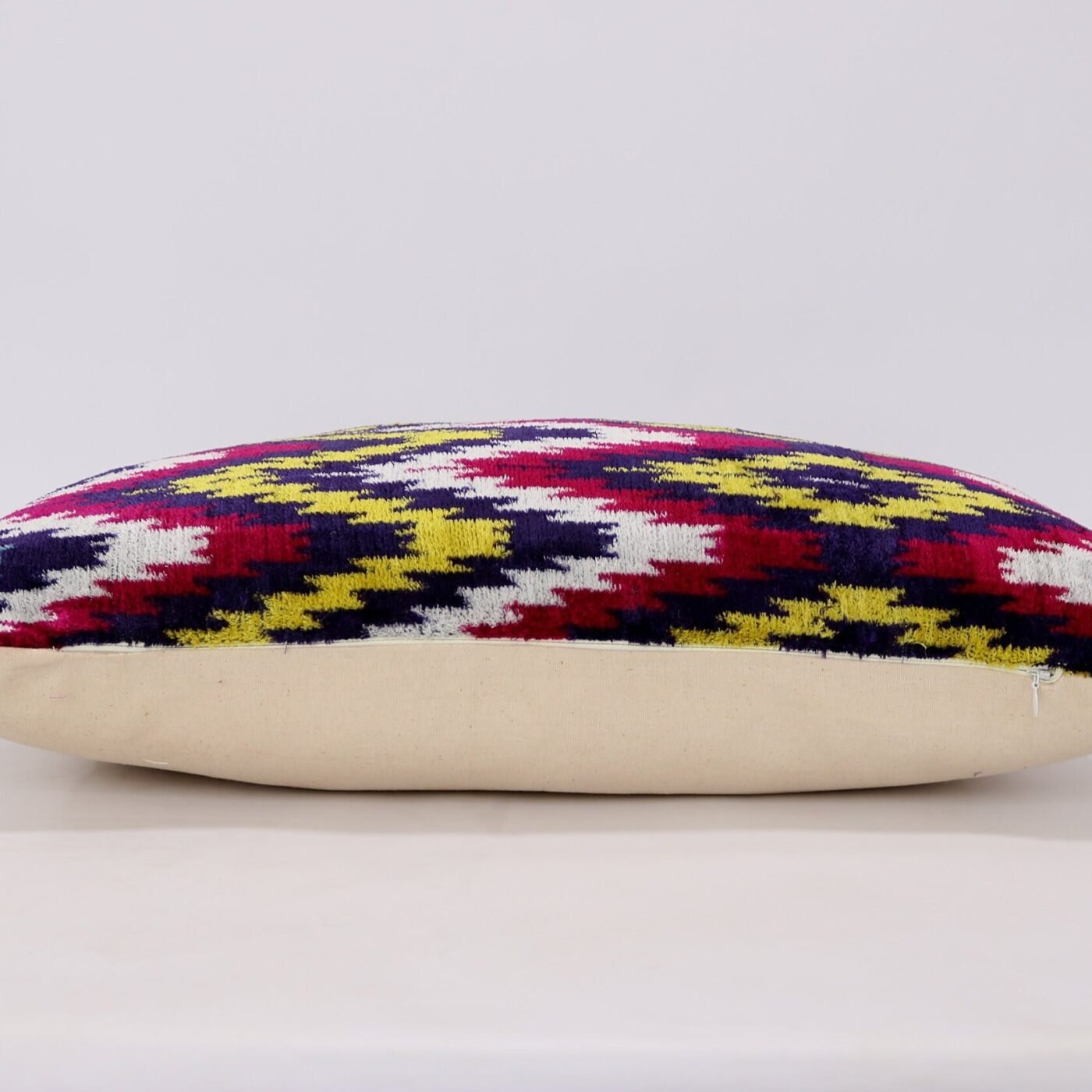 Velvet ikat pillow, Velvet Ikat cushion, Pillow cover, Decorative pillow, Handmade pillow, Throw pillow, Velvet pillow, Home Decor Cushion