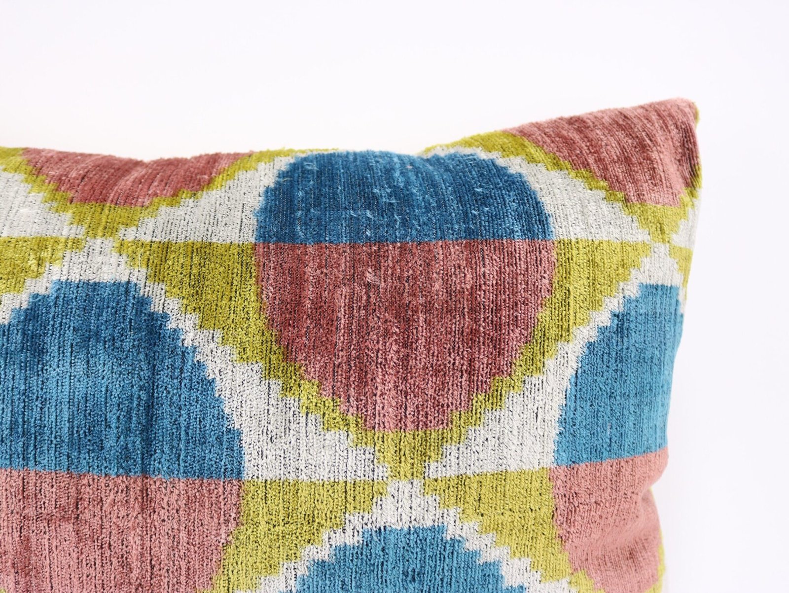 il_fullxfull.3815050976_lofg Velvet ikat pillow, Velvet Ikat cushion, Pillow cover, Decorative pillow, Handmade pillow, Throw pillow, Velvet pillow, Home Decor Cushion