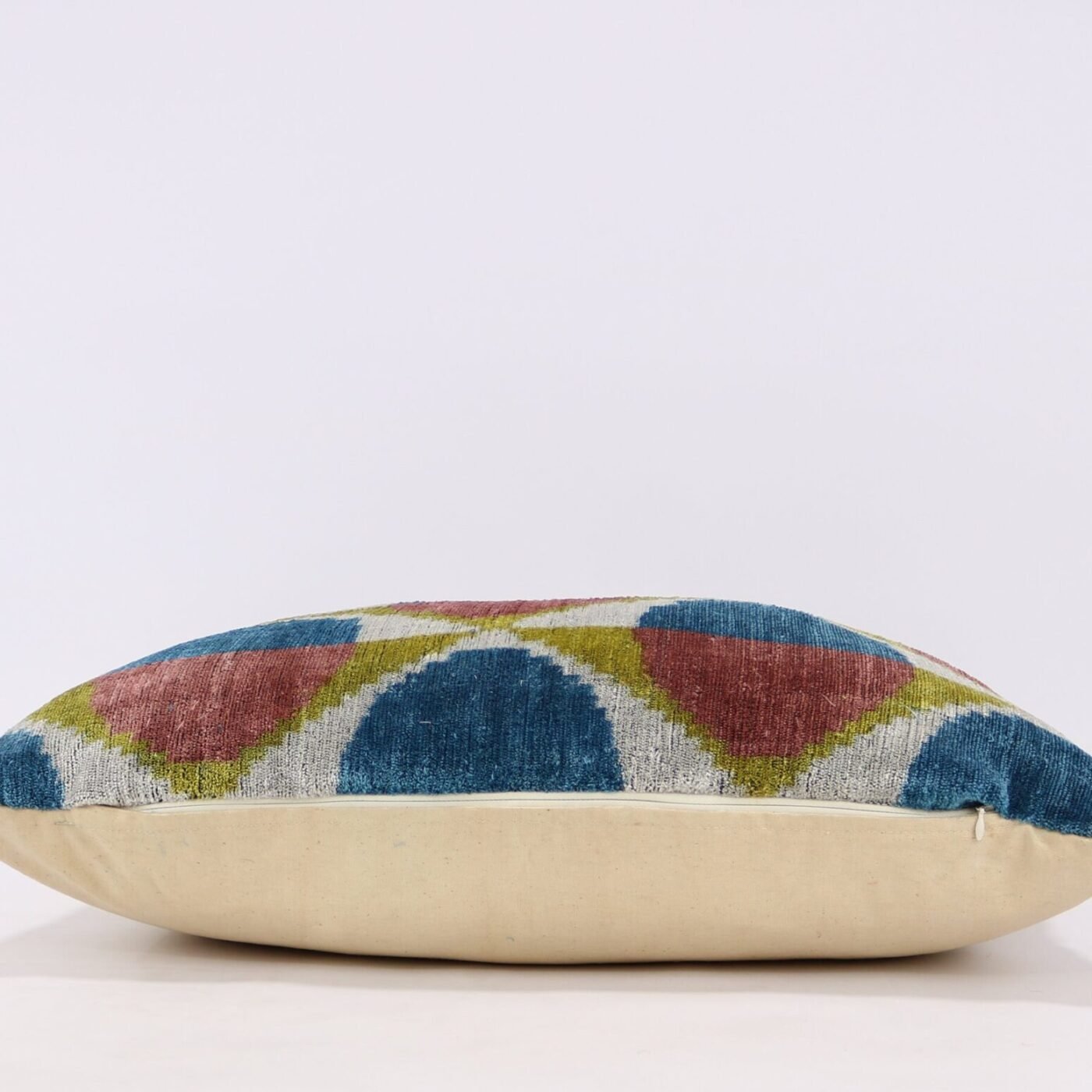 il_fullxfull.3815051228_cehy Velvet ikat pillow, Velvet Ikat cushion, Pillow cover, Decorative pillow, Handmade pillow, Throw pillow, Velvet pillow, Home Decor Cushion