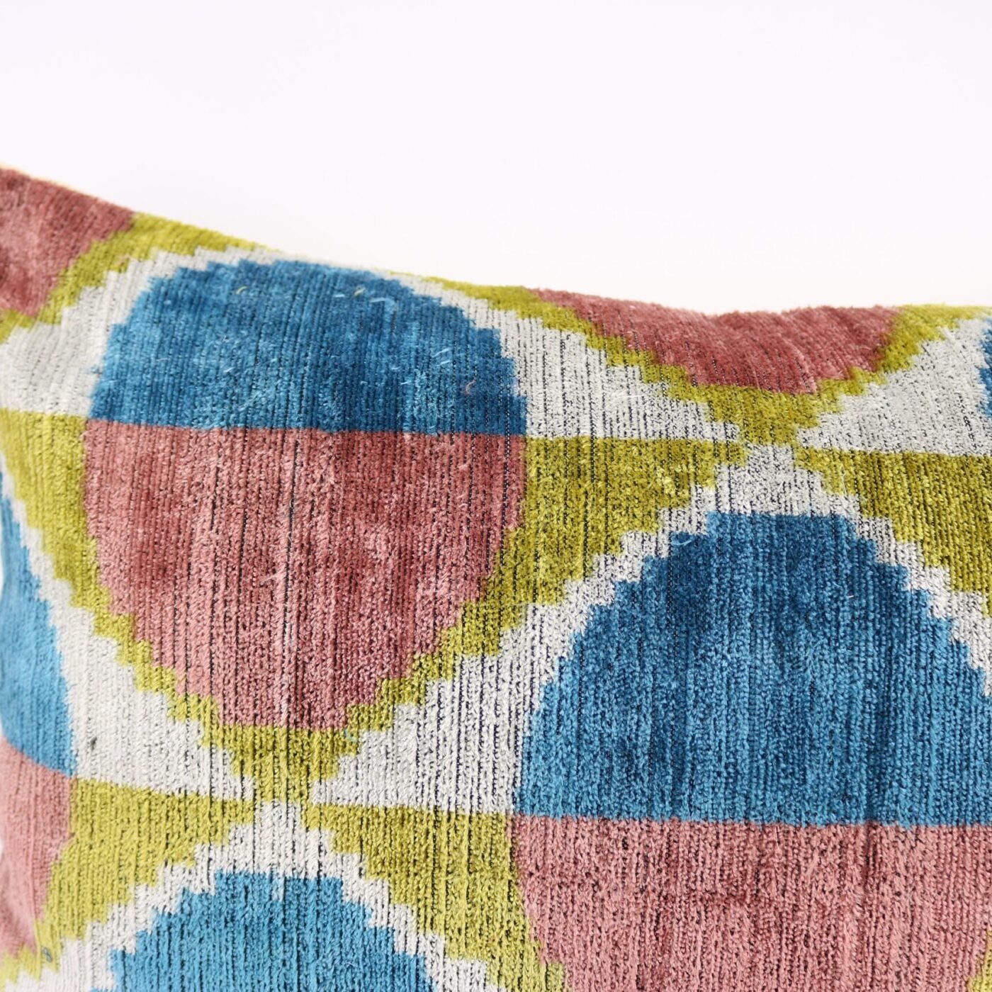 il_fullxfull.3862573403_d7g2 Velvet ikat pillow, Velvet Ikat cushion, Pillow cover, Decorative pillow, Handmade pillow, Throw pillow, Velvet pillow, Home Decor Cushion