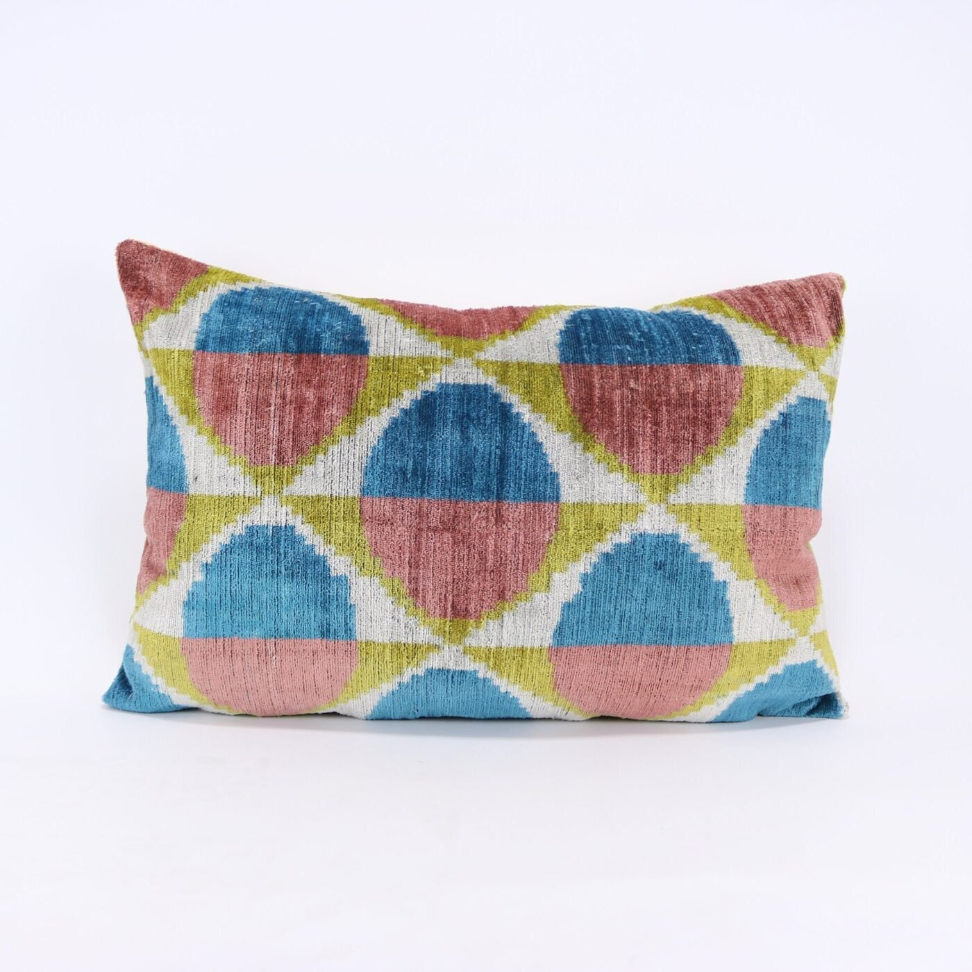 il_fullxfull.3862573959_ftjd Velvet ikat pillow, Velvet Ikat cushion, Pillow cover, Decorative pillow, Handmade pillow, Throw pillow, Velvet pillow, Home Decor Cushion