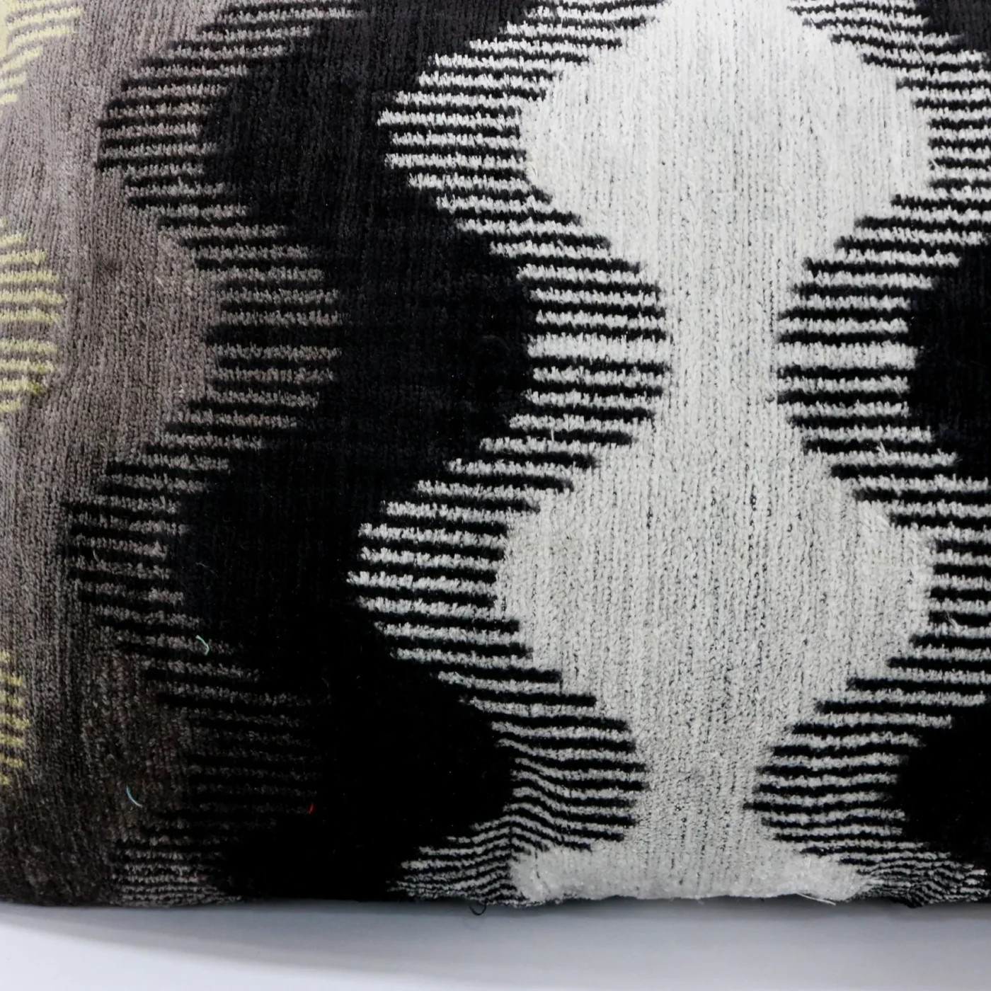 il_fullxfull.4458463826_s0yj Organic silk velvet pillow, Ikat cushion, Accent decorative pillow, Velvet ikat pillow, Throw pillow, Ikat pillow case, Home decor pillow