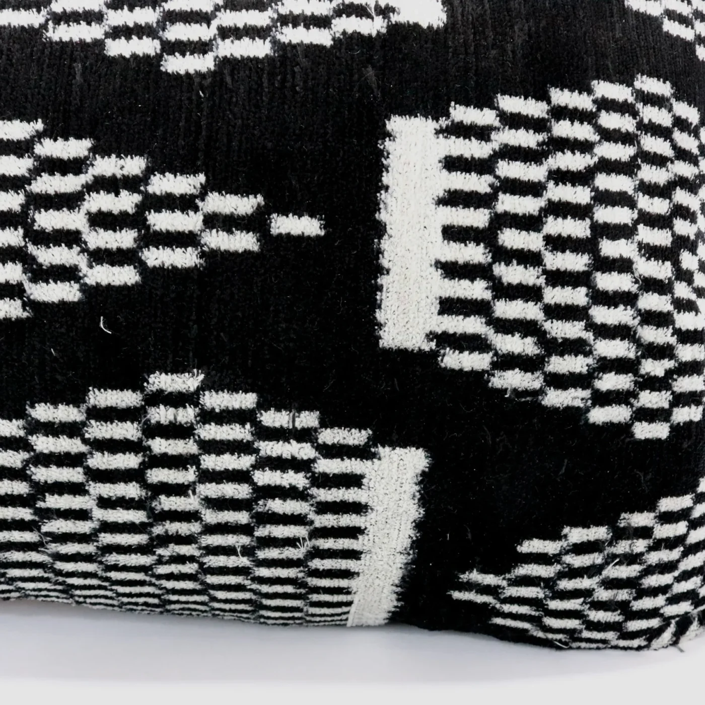 Black velvet ikat pillow, Ikat cushion, Silk decorative pillow, Home decor pillow, Throw pillow, Velvet pillow covers, Silk ikat pillow