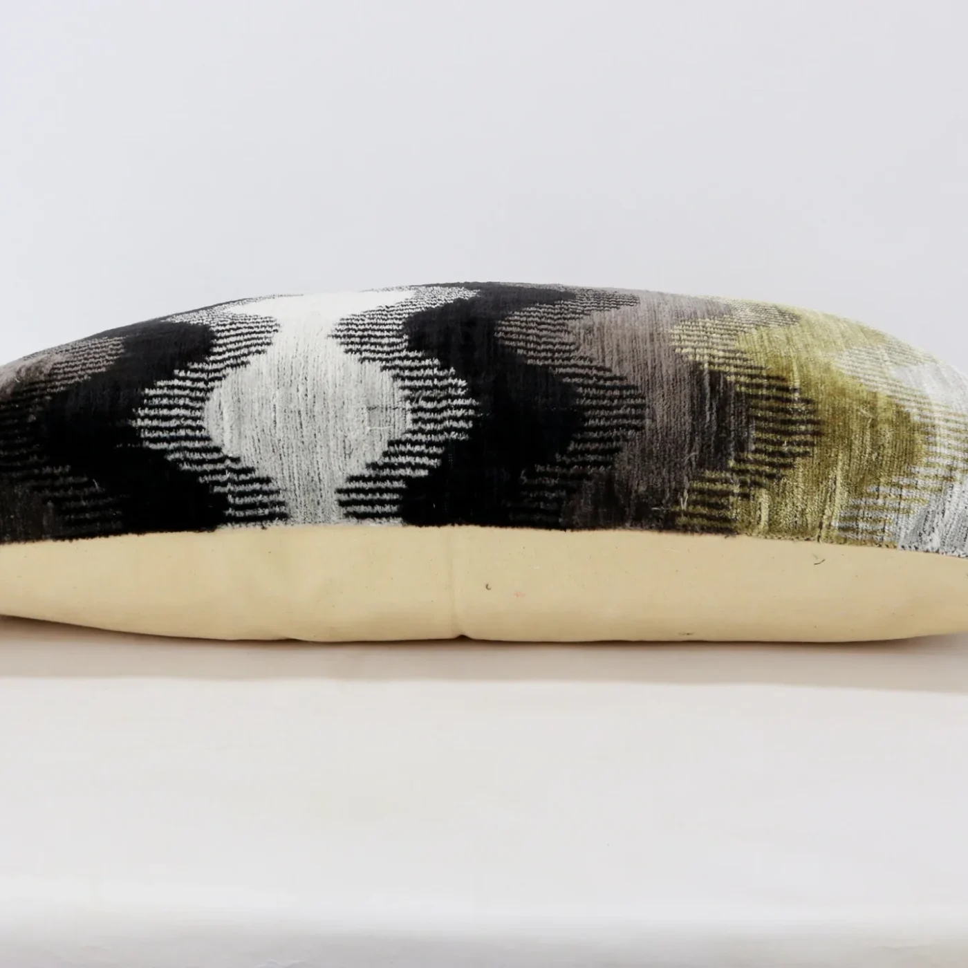 il_fullxfull.4505827273_lxsb Organic silk velvet pillow, Ikat cushion, Accent decorative pillow, Velvet ikat pillow, Throw pillow, Ikat pillow case, Home decor pillow