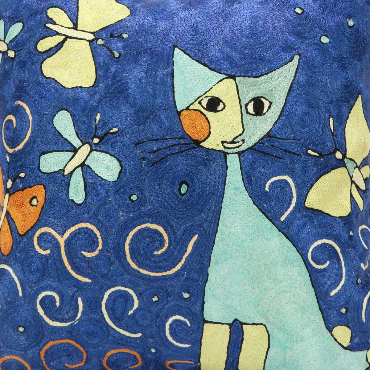 Picasso pillow cover, Picasso pillowcase, Picasso cushion, Hand made embroidery pillow cover, Decorative cushion cover