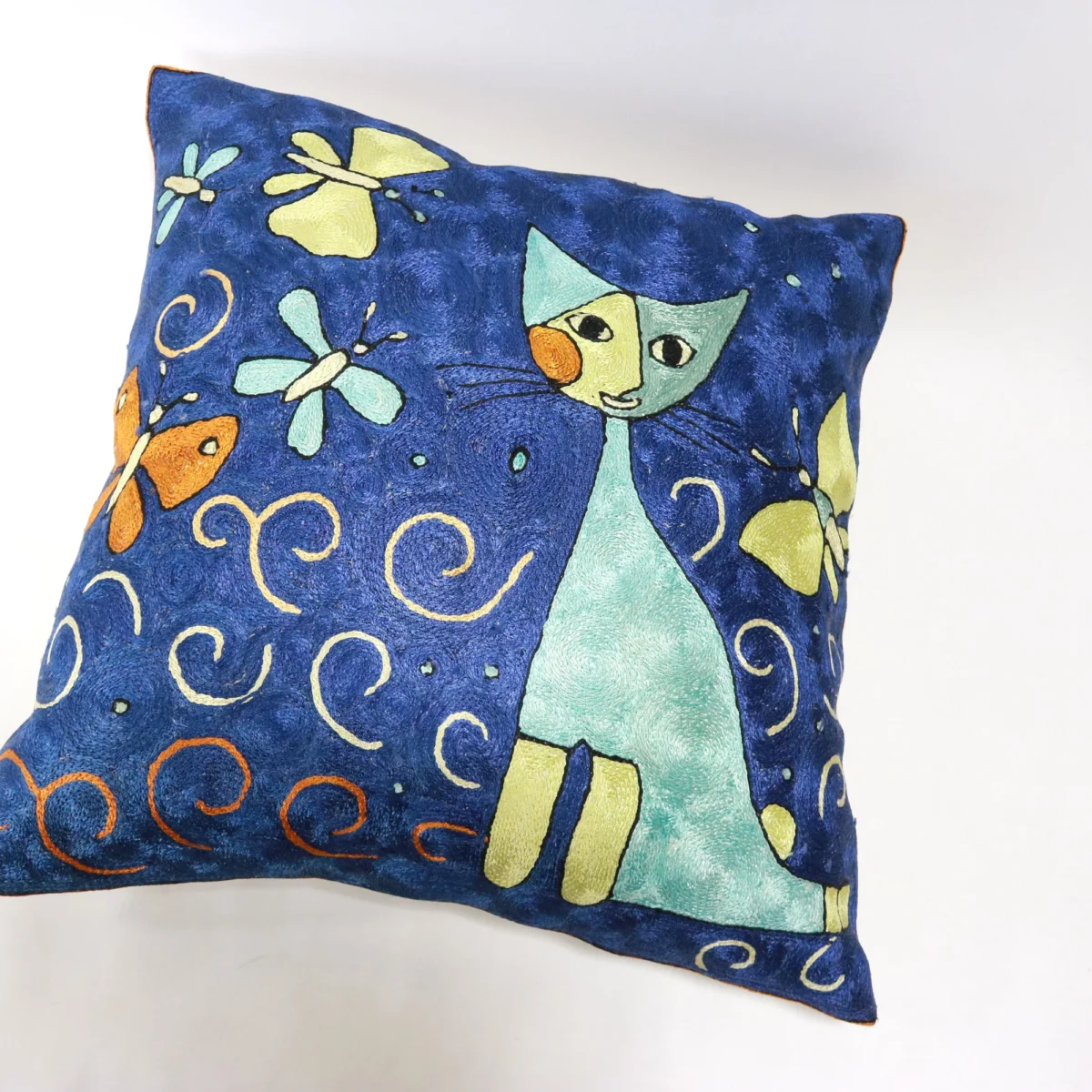 Picasso pillow cover, Picasso pillowcase, Picasso cushion, Hand made embroidery pillow cover, Decorative cushion cover