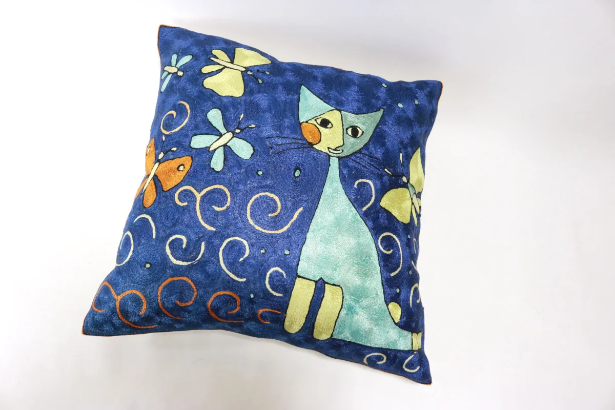 Picasso pillow cover, Picasso pillowcase, Picasso cushion, Hand made embroidery pillow cover, Decorative cushion cover