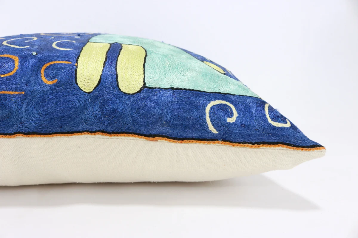 Picasso pillow cover, Picasso pillowcase, Picasso cushion, Hand made embroidery pillow cover, Decorative cushion cover