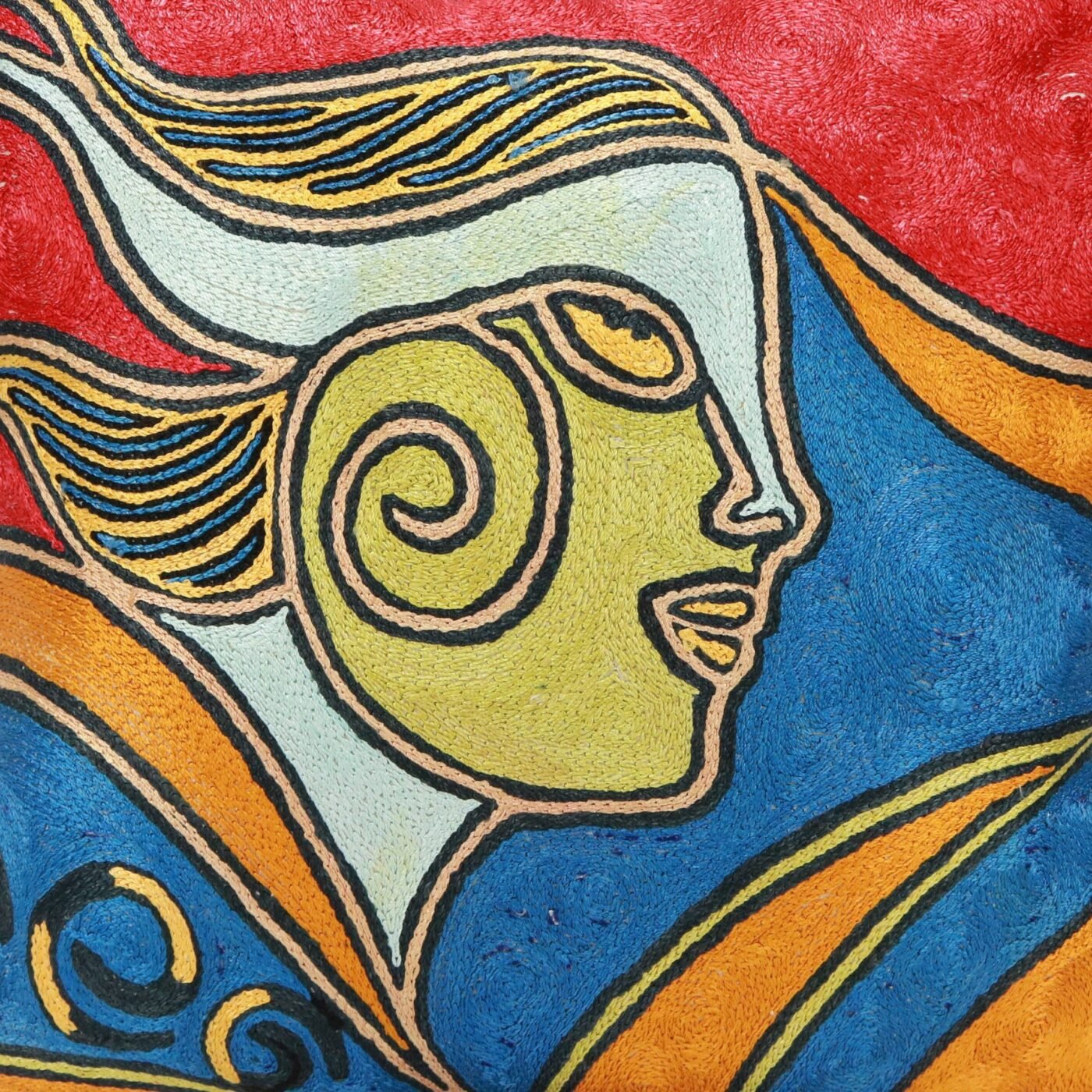 il_fullxfull.4583500131_8zbc Picasso pillow cover, Picasso pillowcase, Picasso cushion, Hand made embroidery pillow cover, Decorative cushion cover