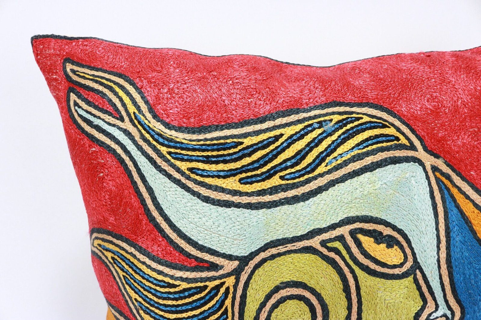 il_fullxfull.4583501145_eah7 Picasso pillow cover, Picasso pillowcase, Picasso cushion, Hand made embroidery pillow cover, Decorative cushion cover