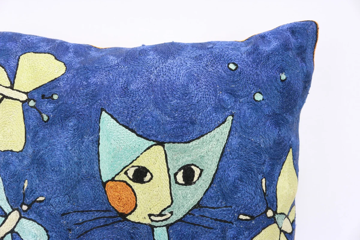 Picasso pillow cover, Picasso pillowcase, Picasso cushion, Hand made embroidery pillow cover, Decorative cushion cover