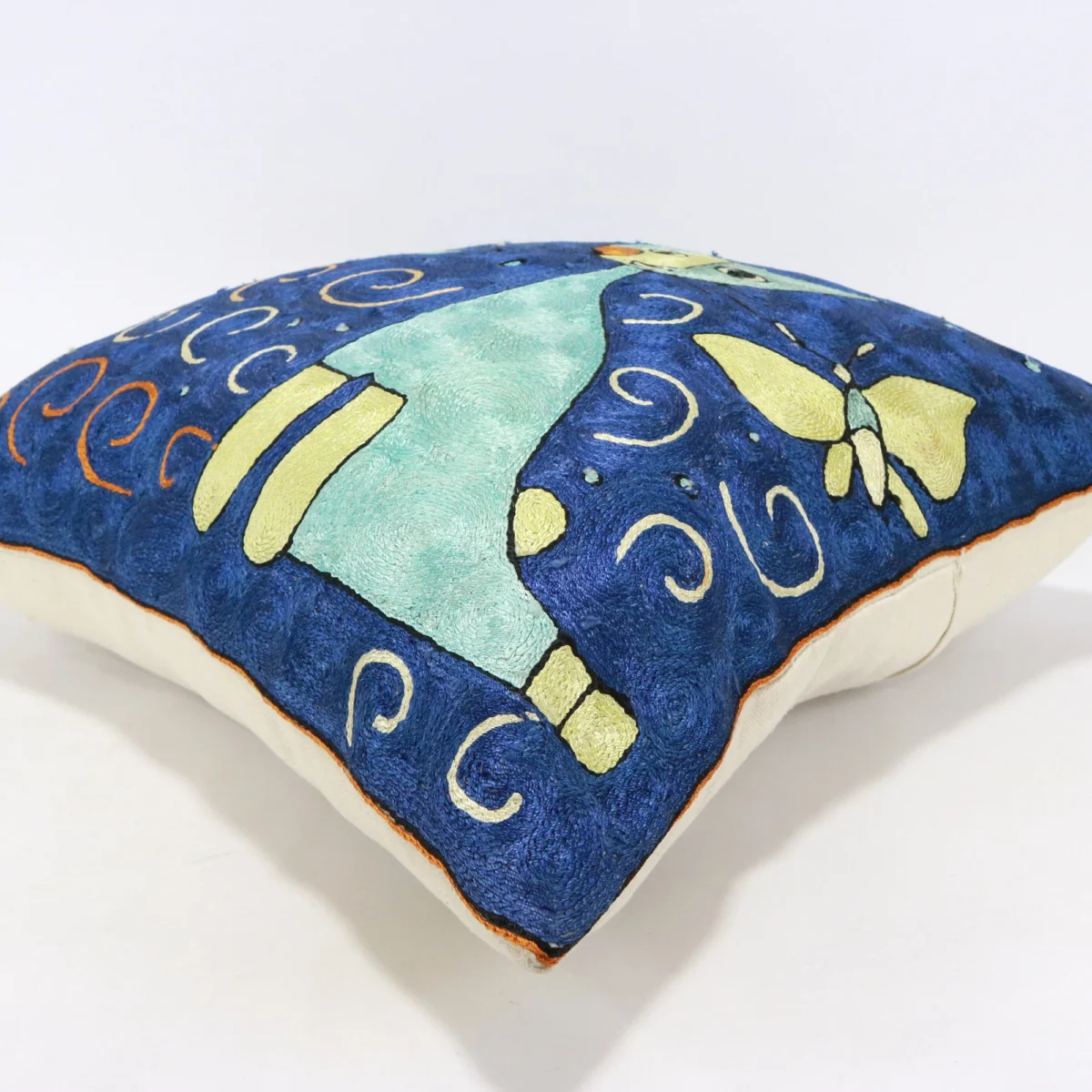 Picasso pillow cover, Picasso pillowcase, Picasso cushion, Hand made embroidery pillow cover, Decorative cushion cover