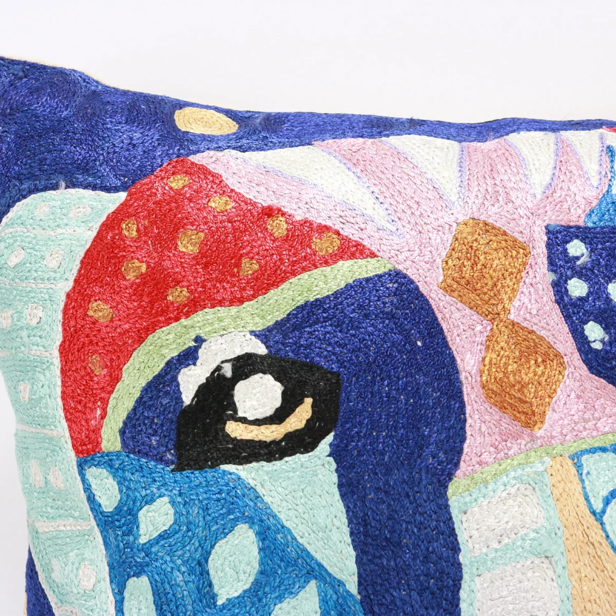 Picasso pillow cover, Picasso pillowcase, Picasso cushion, Hand made embroidery pillow cover, Decorative cushion cover