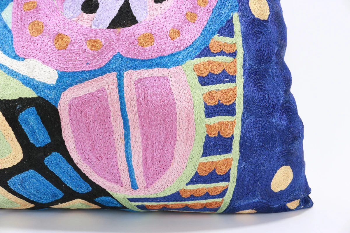 Picasso pillow cover, Picasso pillowcase, Picasso cushion, Hand made embroidery pillow cover, Decorative cushion cover