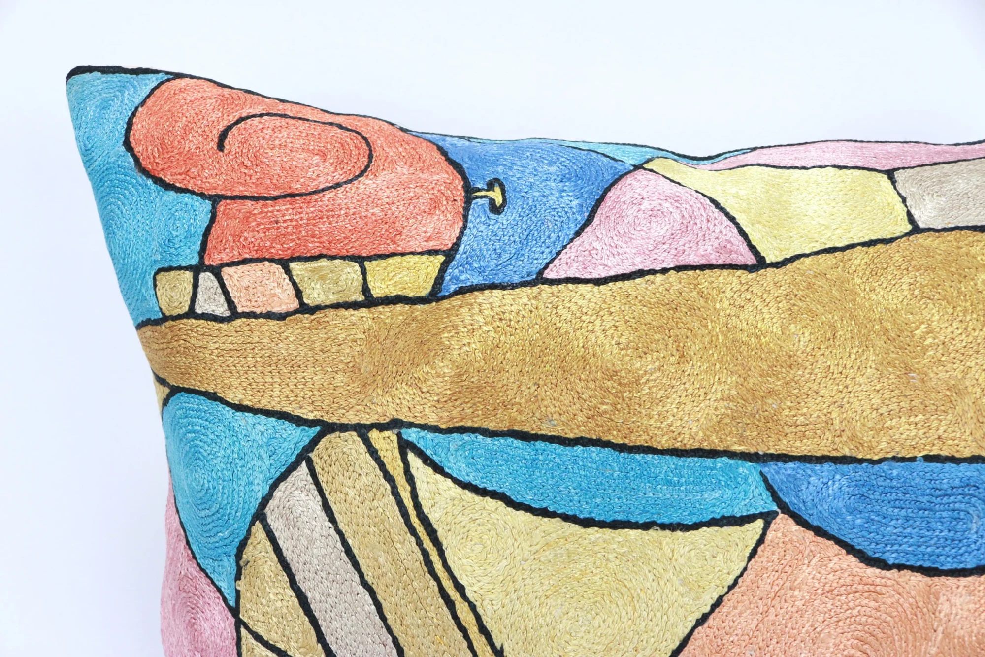 Picasso pillow cover, Picasso pillowcase, Picasso cushion, Hand made embroidery pillow cover, Decorative cushion cover