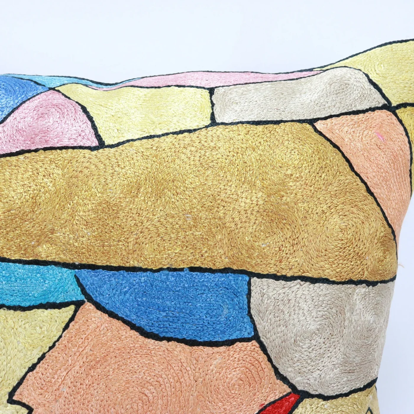 Picasso pillow cover, Picasso pillowcase, Picasso cushion, Hand made embroidery pillow cover, Decorative cushion cover