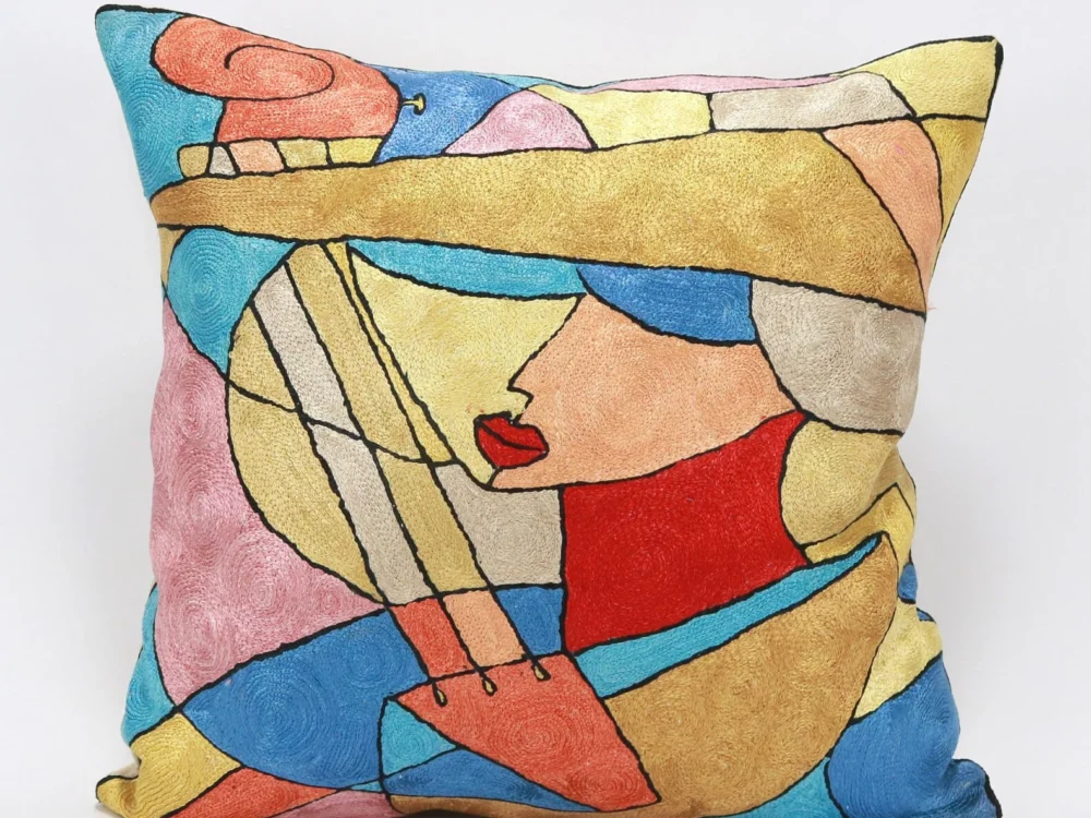 il_fullxfull.4583575153_mi1c Picasso pillow cover, Picasso pillowcase, Picasso cushion, Hand made embroidery pillow cover, Decorative cushion cover