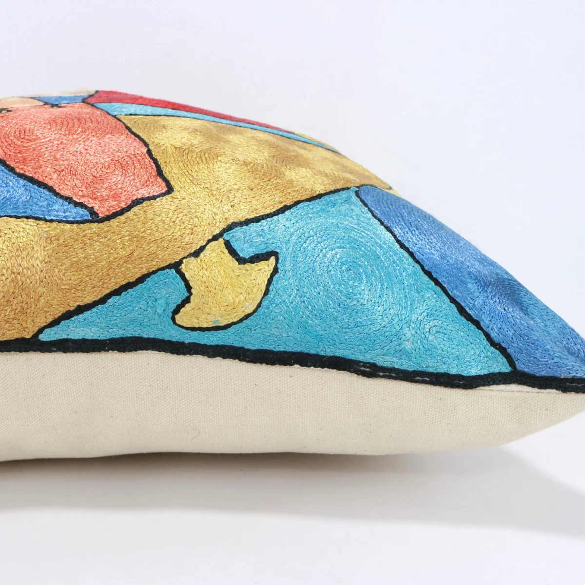 Picasso pillow cover, Picasso pillowcase, Picasso cushion, Hand made embroidery pillow cover, Decorative cushion cover