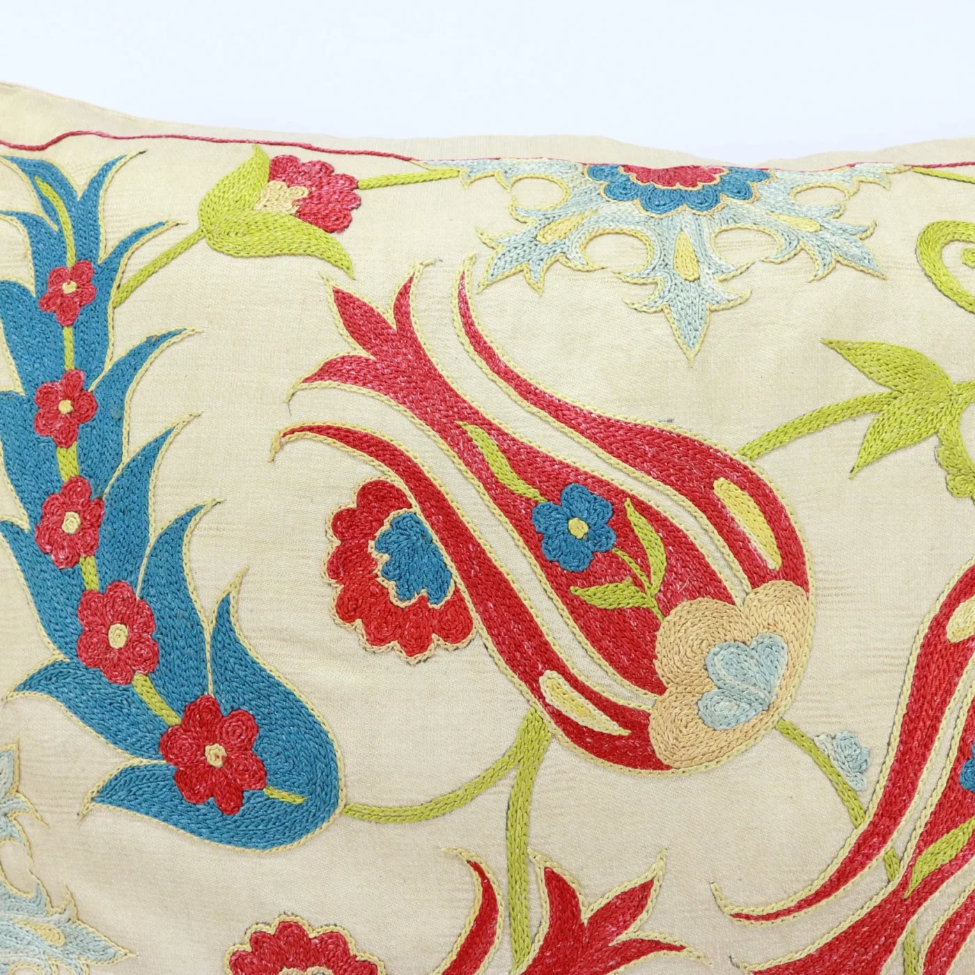 Suzani Pillow Uzbek hand embroidery Suzani Throw Pillow, Suzani Cushion Cover Suzani Pillow Cover Hand Embroidery Pillow Best Sale
