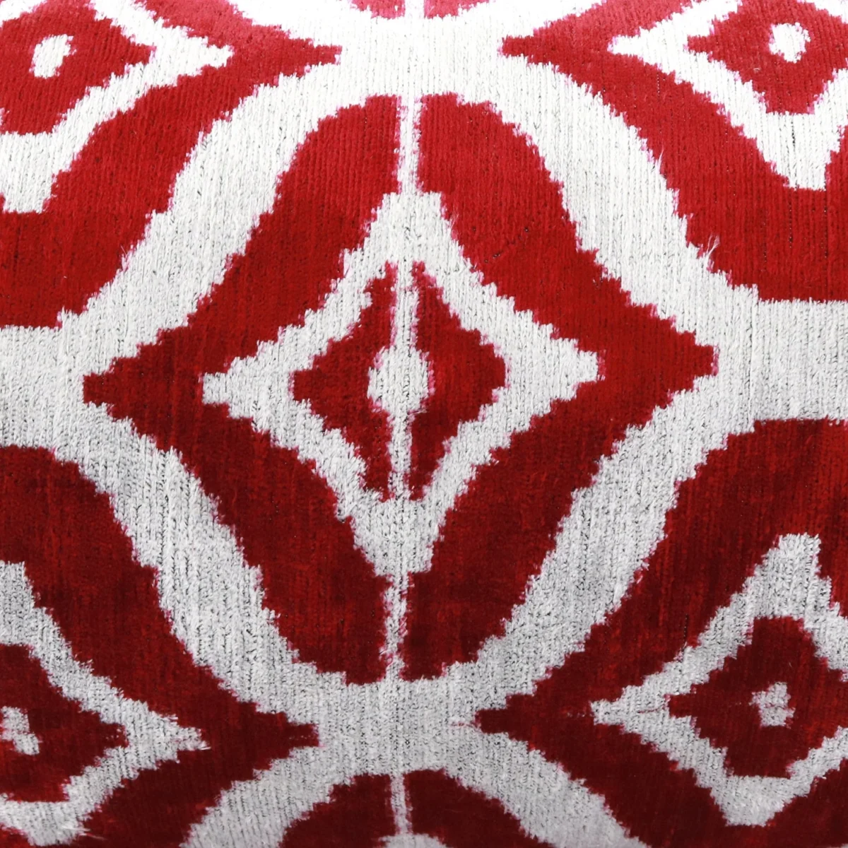Silk Velvet ikat pillow, Velvet Ikat cushion, Decorative pillow, Handmade pillow, Throw pillow, Boho Velvet pillow, Home interior pillow