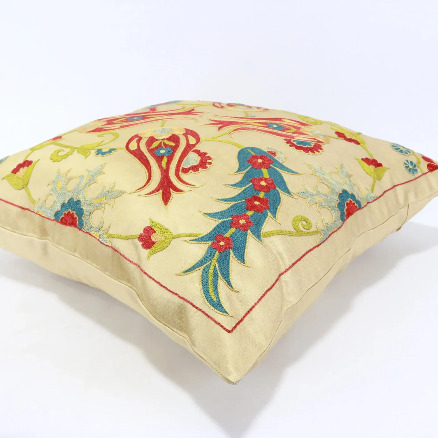 Suzani Pillow Uzbek hand embroidery Suzani Throw Pillow, Suzani Cushion Cover Suzani Pillow Cover Hand Embroidery Pillow Best Sale