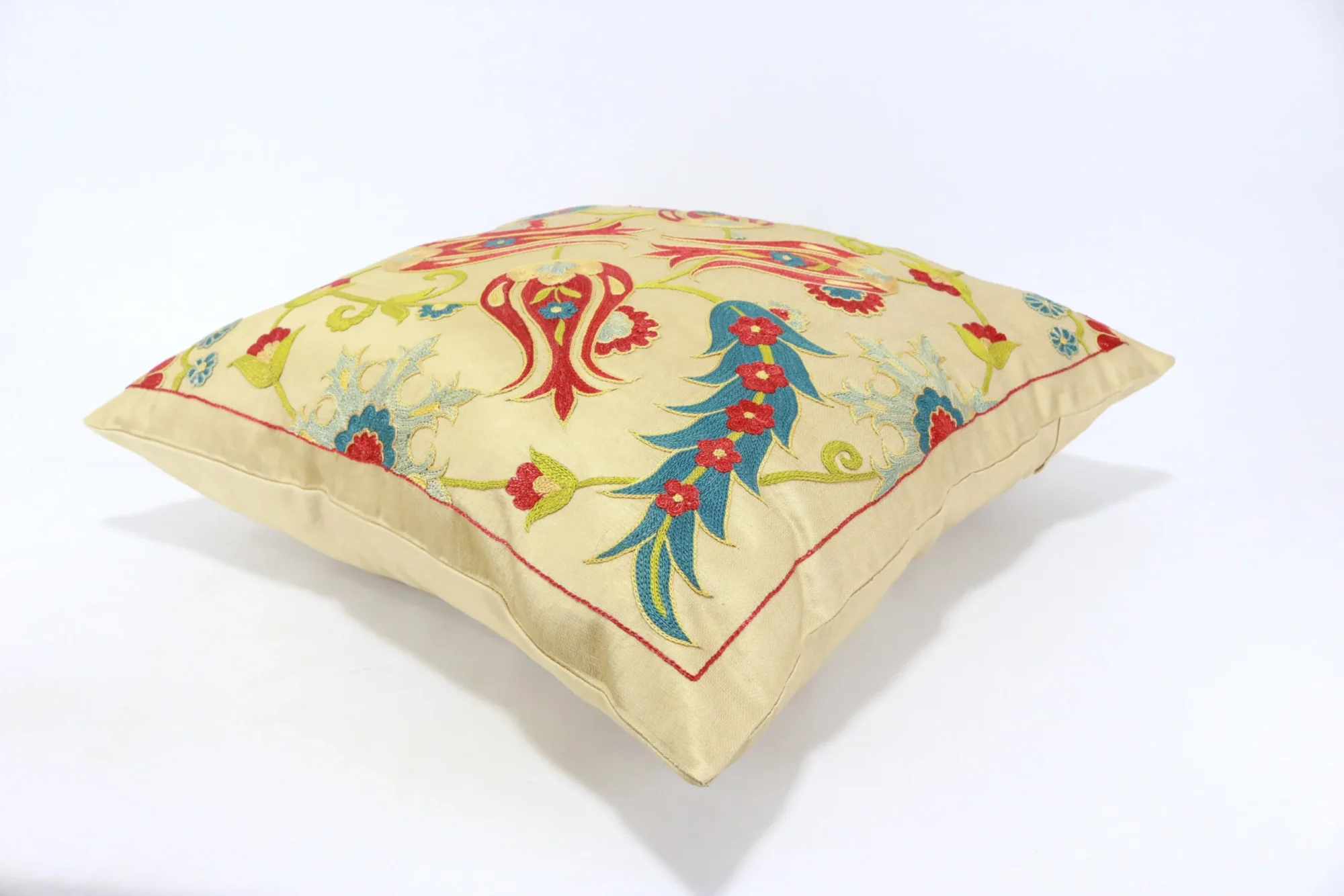 Suzani Pillow Uzbek hand embroidery Suzani Throw Pillow, Suzani Cushion Cover Suzani Pillow Cover Hand Embroidery Pillow Best Sale