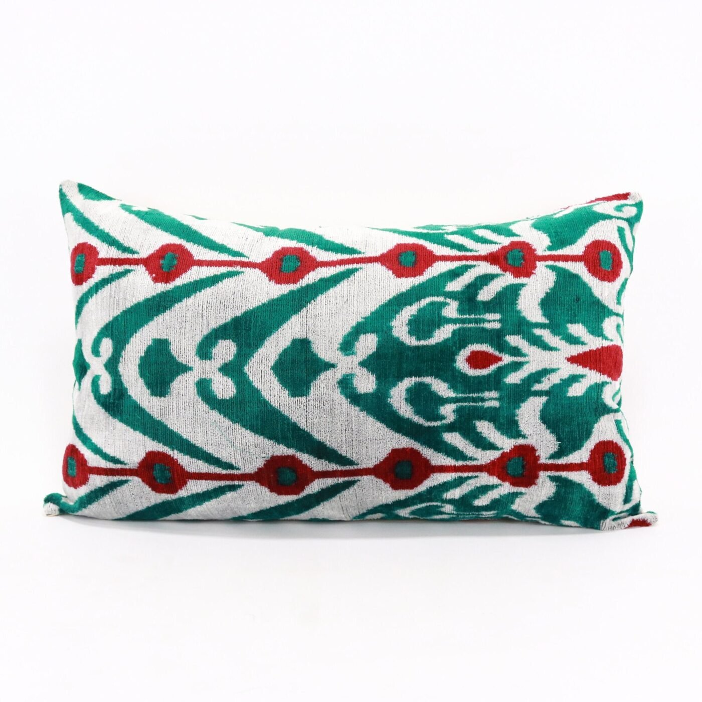 Silk Velvet ikat pillow, Velvet Ikat cushion, Decorative pillow, Handmade pillow, Throw pillow, Boho Velvet pillow, Home interior pillow