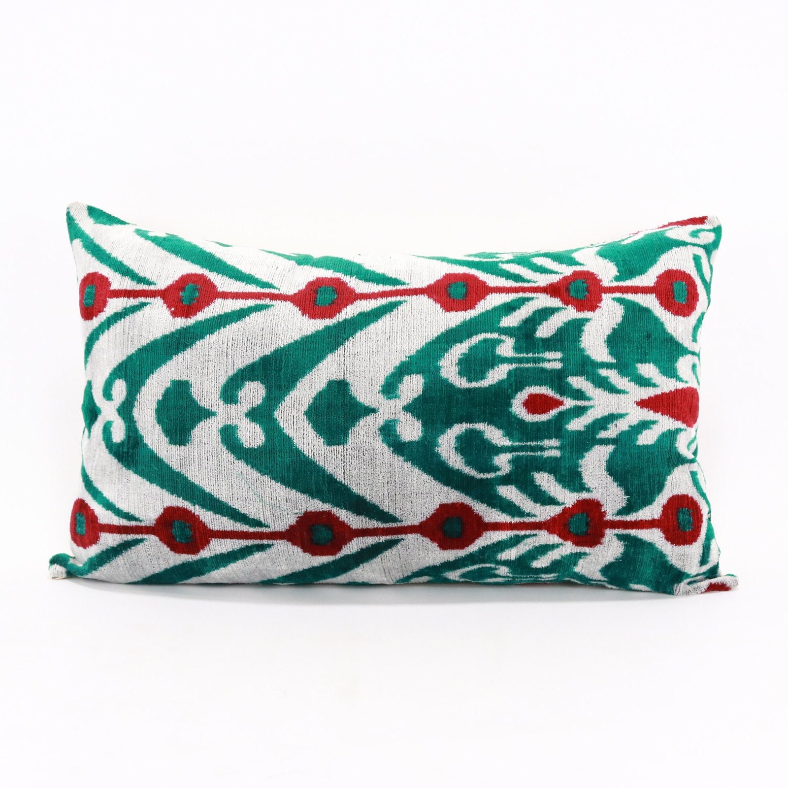 Silk Velvet ikat pillow, Velvet Ikat cushion, Decorative pillow, Handmade pillow, Throw pillow, Boho Velvet pillow, Home interior pillow