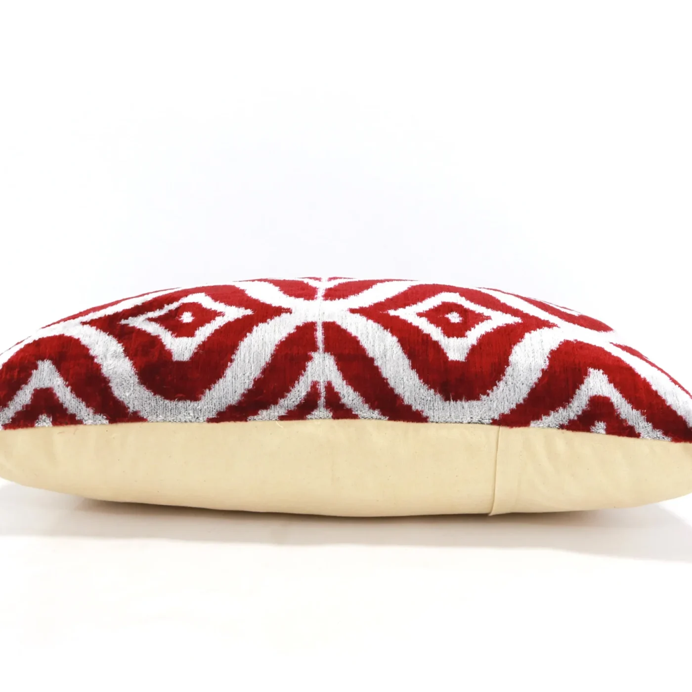 Silk Velvet ikat pillow, Velvet Ikat cushion, Decorative pillow, Handmade pillow, Throw pillow, Boho Velvet pillow, Home interior pillow