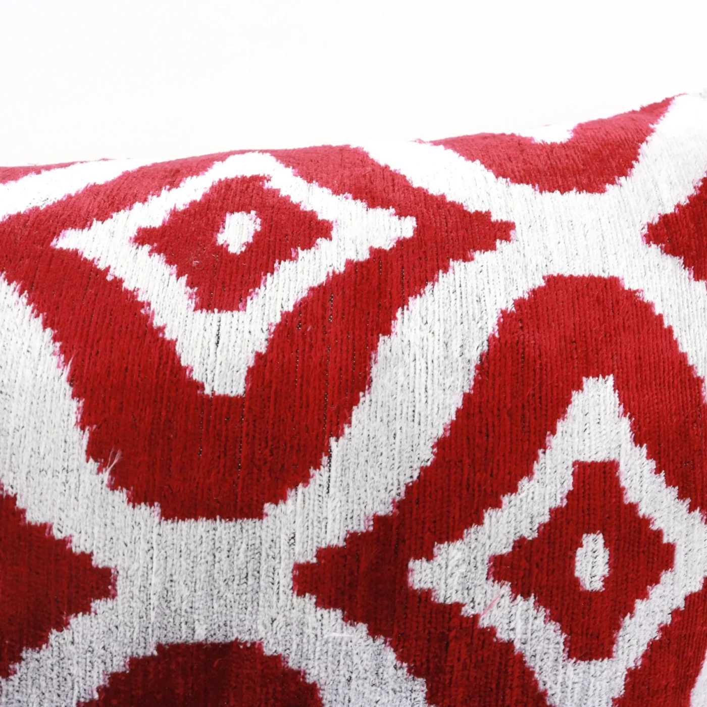 Silk Velvet ikat pillow, Velvet Ikat cushion, Decorative pillow, Handmade pillow, Throw pillow, Boho Velvet pillow, Home interior pillow