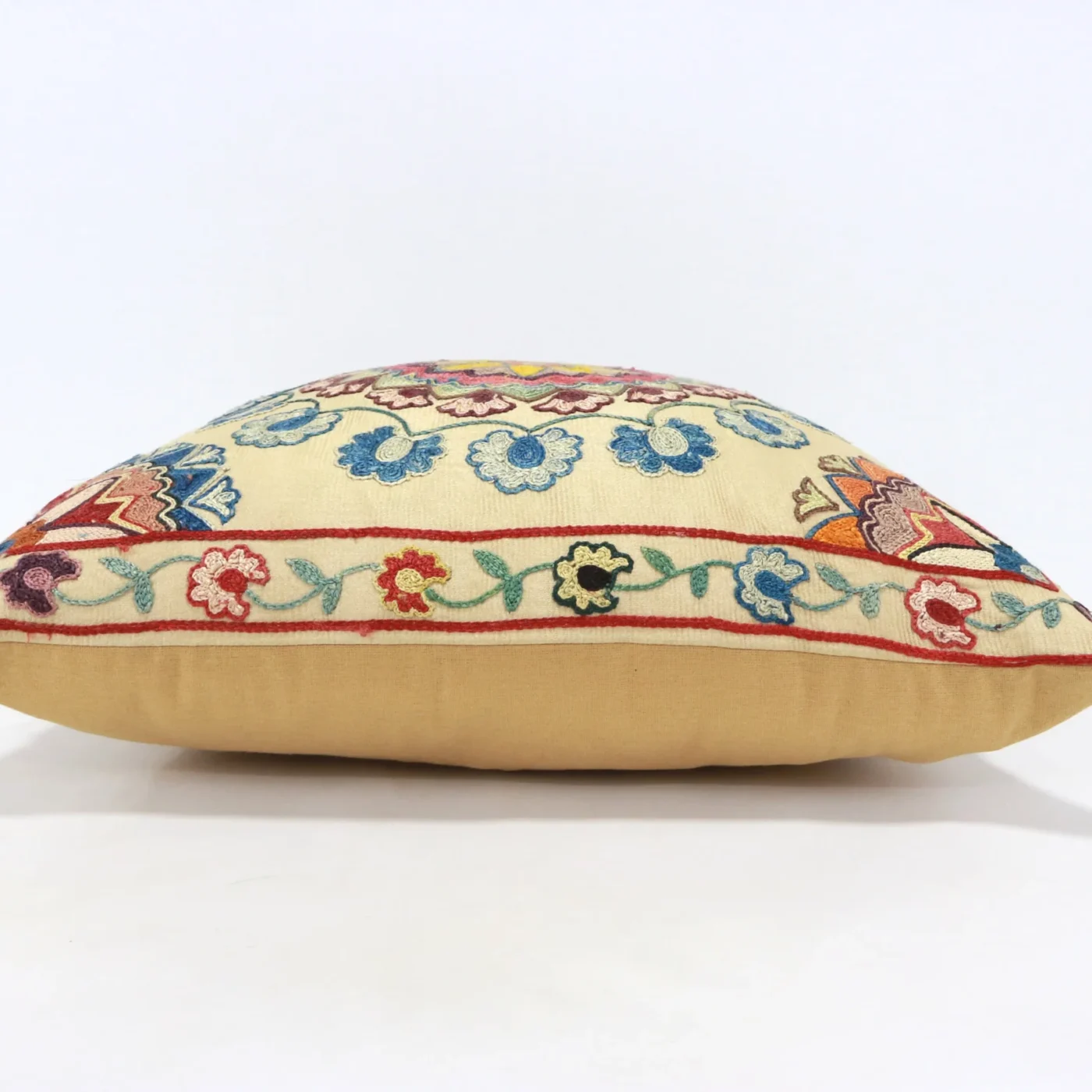 Suzani Pillow Uzbek Embroidery,Suzani 16 x 16 Throw Pillow, Suzani Cushion Cover,Suzani Pillow Cover,Hand Embroidery Suzani Pillow,Best Sale