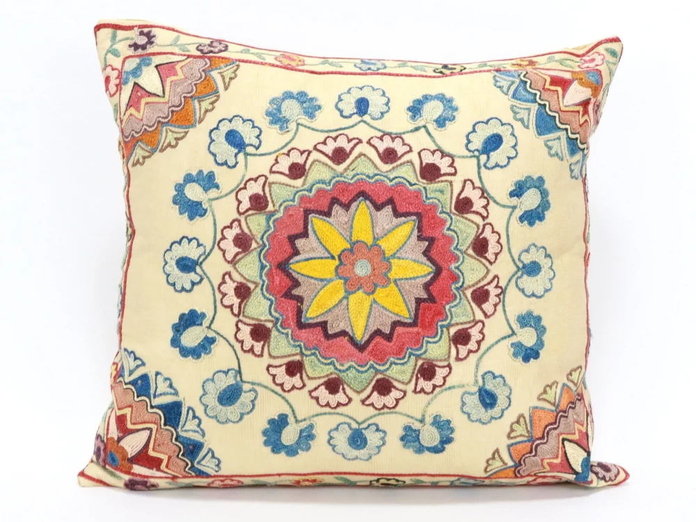 il_fullxfull.5552042126_afyx Suzani Pillow Uzbek Embroidery,Suzani 16 x 16 Throw Pillow, Suzani Cushion Cover,Suzani Pillow Cover,Hand Embroidery Suzani Pillow,Best Sale