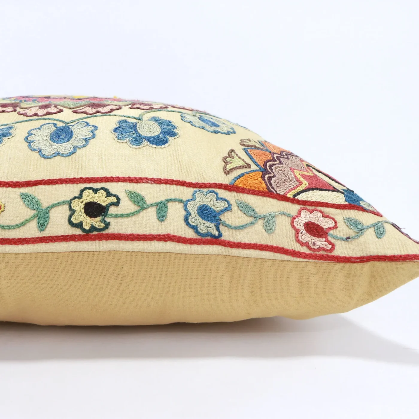 Suzani Pillow Uzbek Embroidery,Suzani 16 x 16 Throw Pillow, Suzani Cushion Cover,Suzani Pillow Cover,Hand Embroidery Suzani Pillow,Best Sale