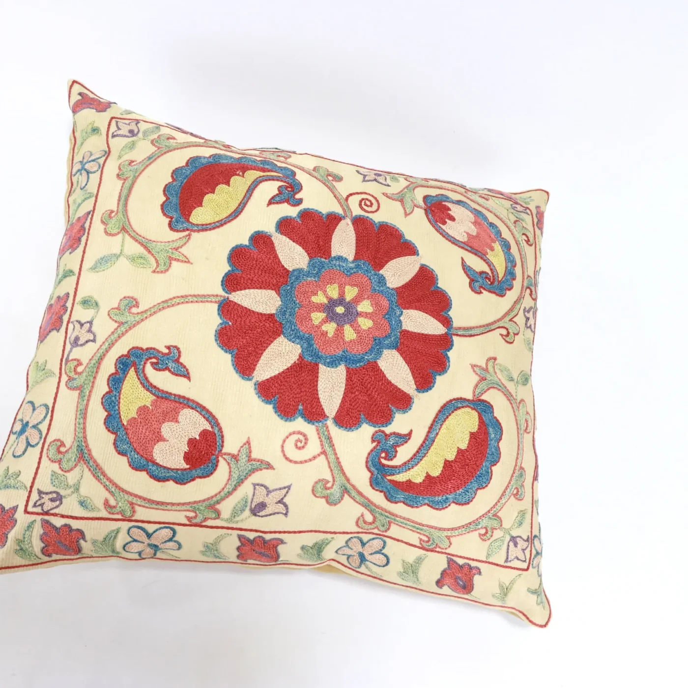 il_fullxfull.5600250979_misp Suzani Pillow Uzbek Embroidery,Suzani 16 x 16 Throw Pillow, Suzani Cushion Cover,Suzani Pillow Cover,Hand Embroidery Suzani Pillow,Best Sale