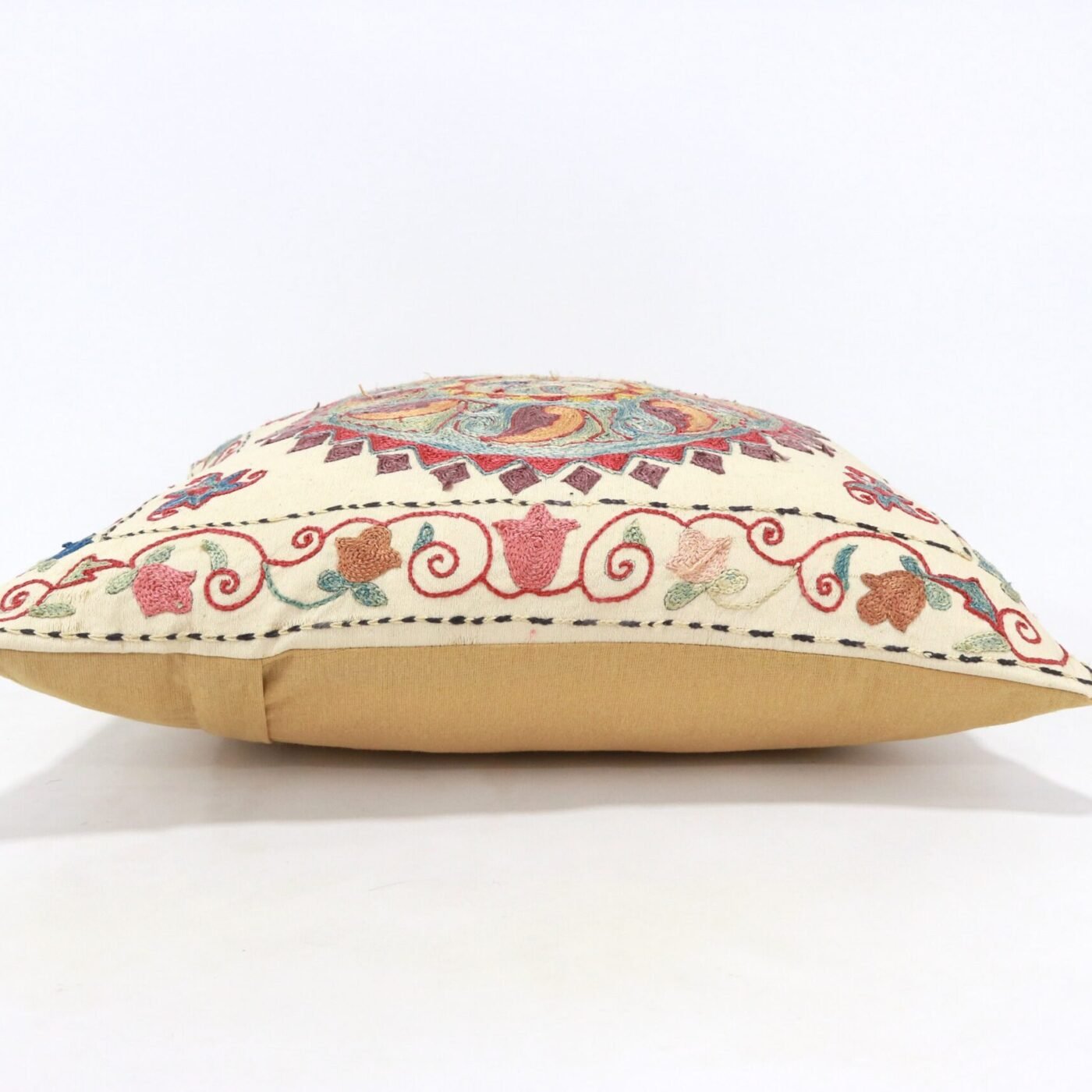 Suzani Pillow Uzbek Embroidery,Suzani 16 x 16 Throw Pillow, Suzani Cushion Cover,Suzani Pillow Cover,Hand Embroidery Suzani Pillow,Best Sale