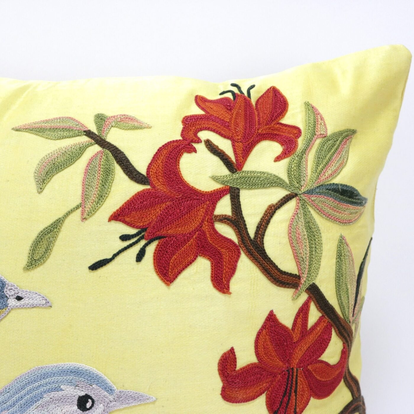 Suzani Pillow Uzbek hand embroidery Suzani Throw Pillow, Suzani Cushion Cover Suzani Pillow Cover Hand Embroidery Pillow Best Sale