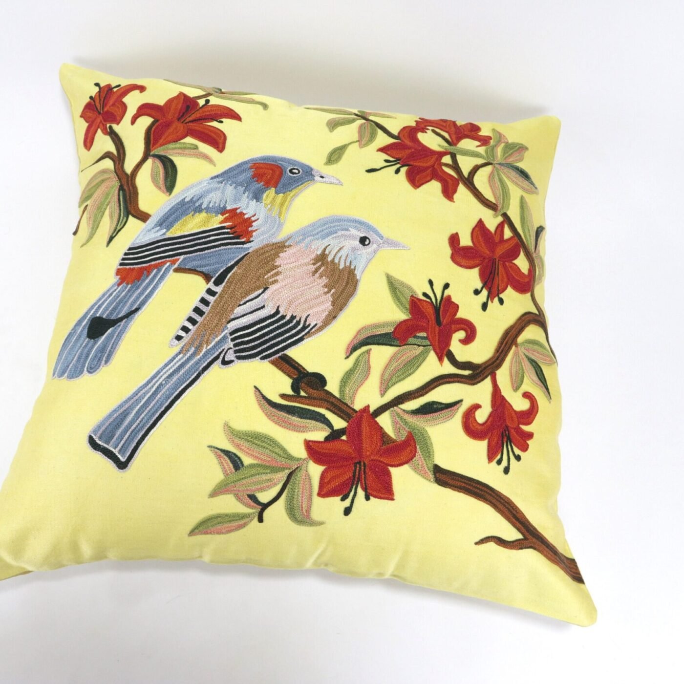 Suzani Pillow Uzbek hand embroidery Suzani Throw Pillow, Suzani Cushion Cover Suzani Pillow Cover Hand Embroidery Pillow Best Sale