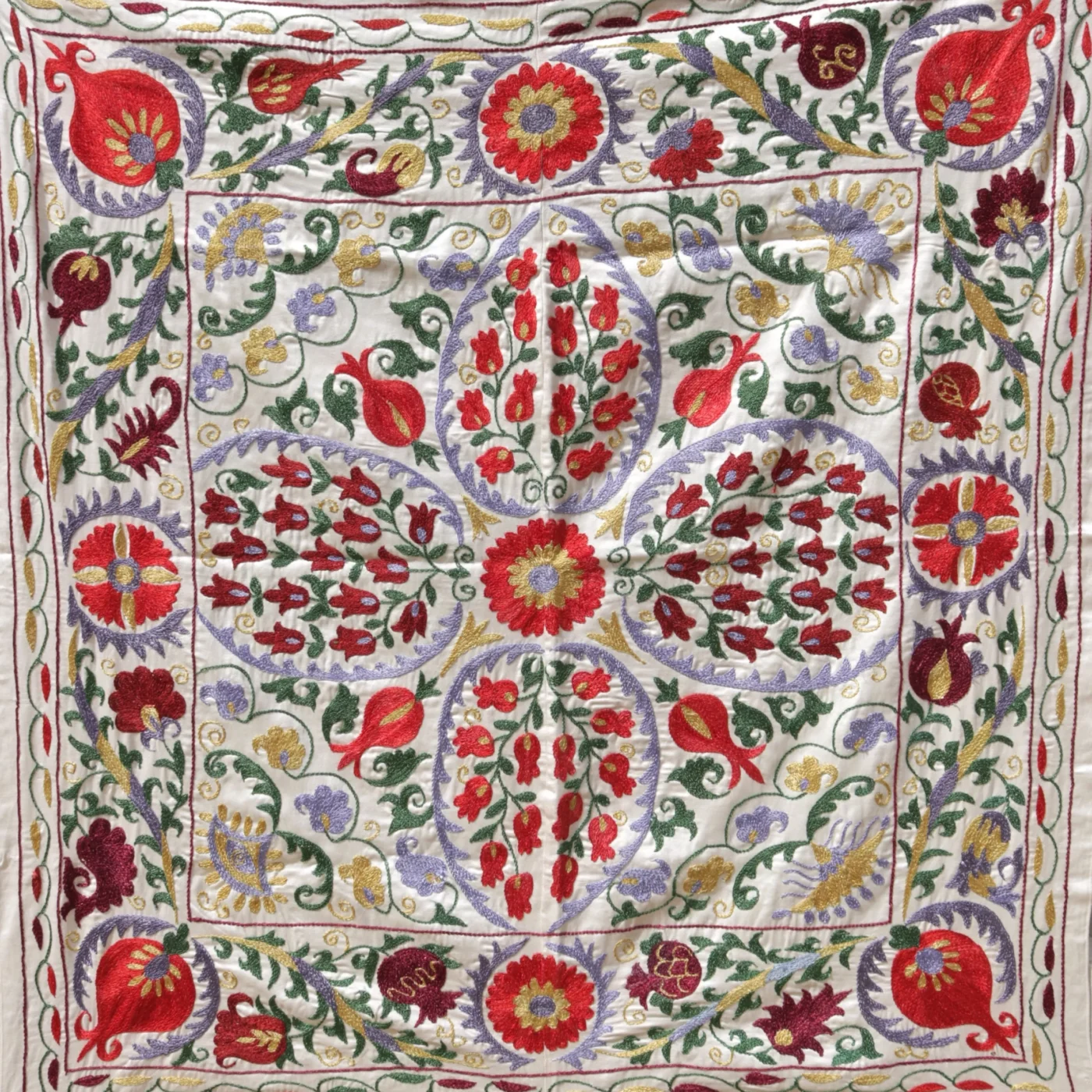 il_fullxfull.5865437374_g1ru Silk Suzani Clasic Uzbek embroidery,Suzani Fabric Suzani Wall Hanging, Bedspread, Bed cover, Wall hanging, Wall Decor fabric, Tablecloth